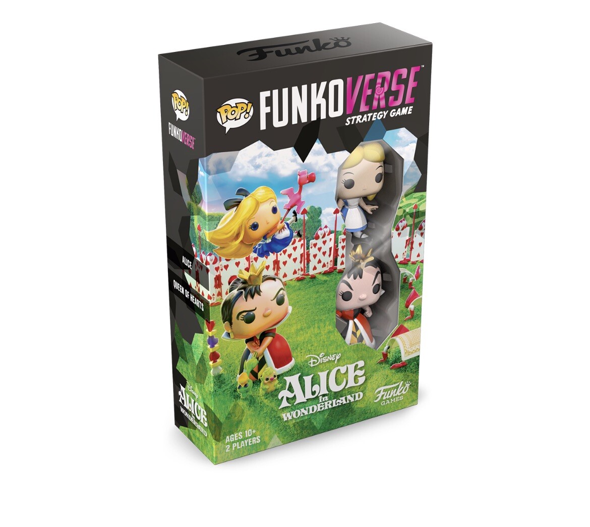 Pop! Funkoverse – Alice in Wonderland 100 CHASE Funko Games Strategy Board Game