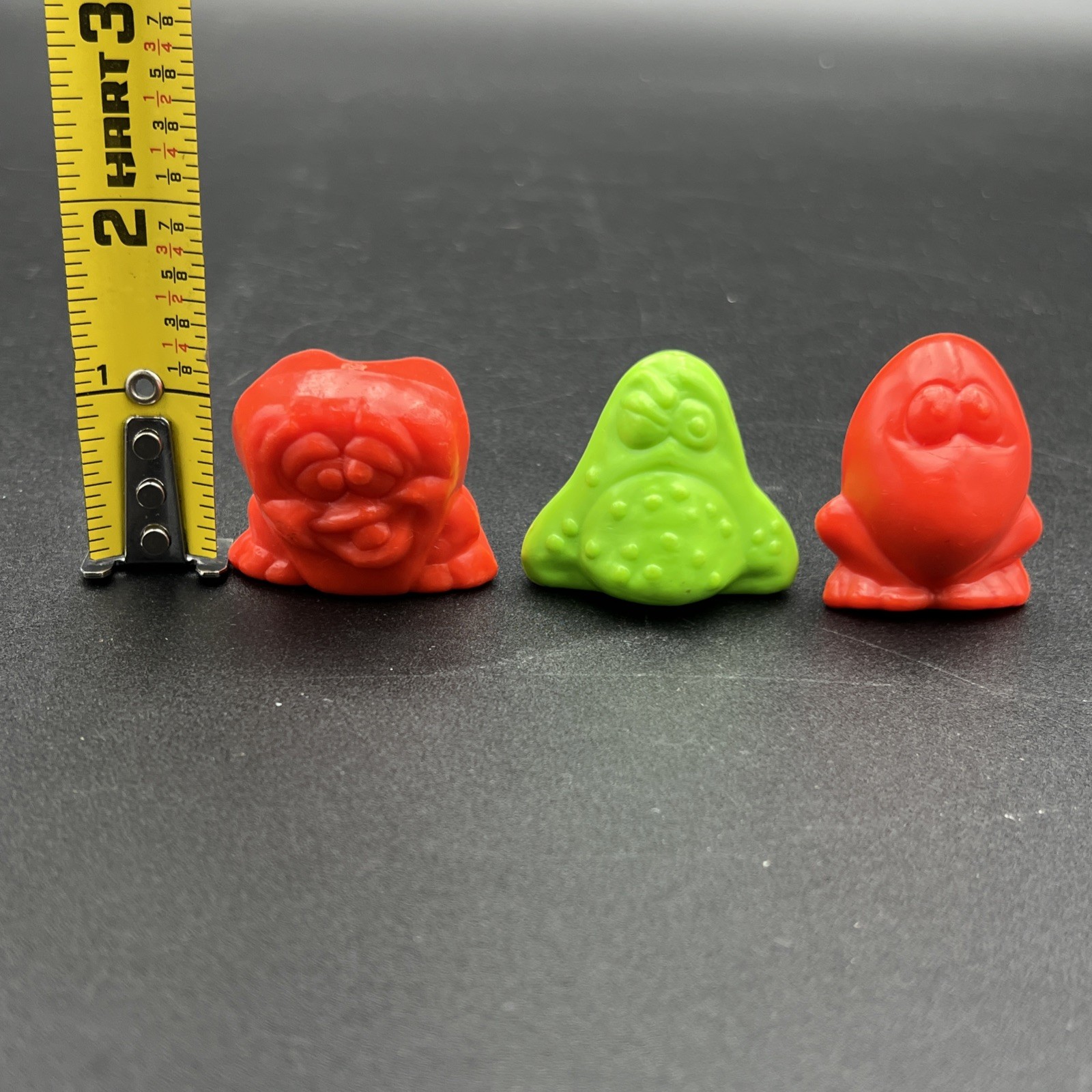 Lot of 3 Rare MEGA BONES Eggy Nosey Corny 1990s – Vintage Gogo’s Crazy Bones
