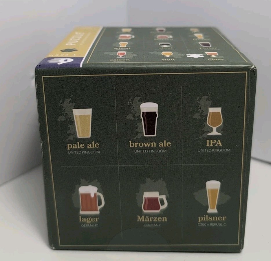 The Origins of Beer – 200 Piece Jigsaw Puzzle – 11″ X 14″ – Design Group – NOB