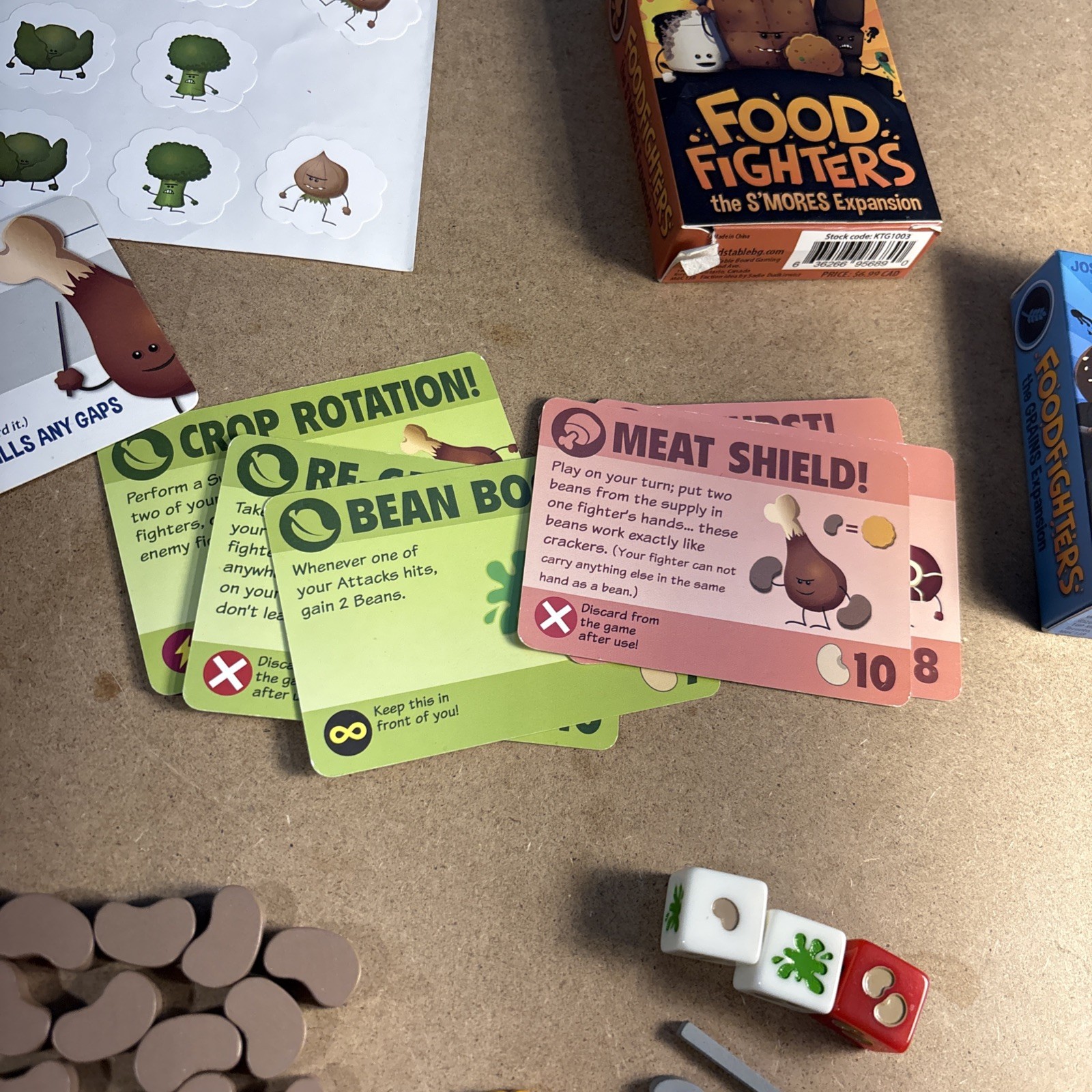 Food Fighters Board Game Canada Josh /Helaina Cappel Where Is Two Expansion Sets