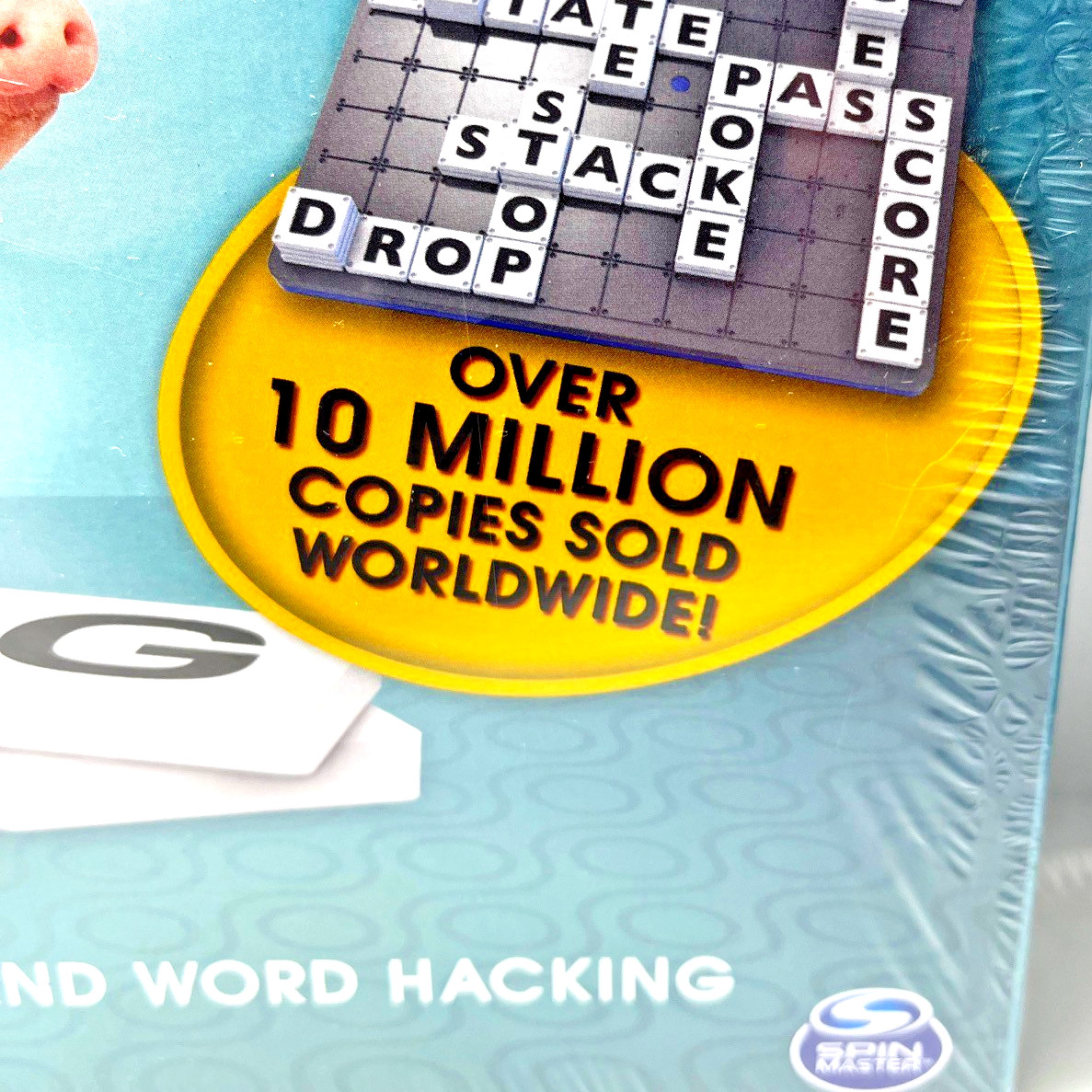 Upwords, The Game of Quick Stacking & Word Hacking with Stackable Letter Tile