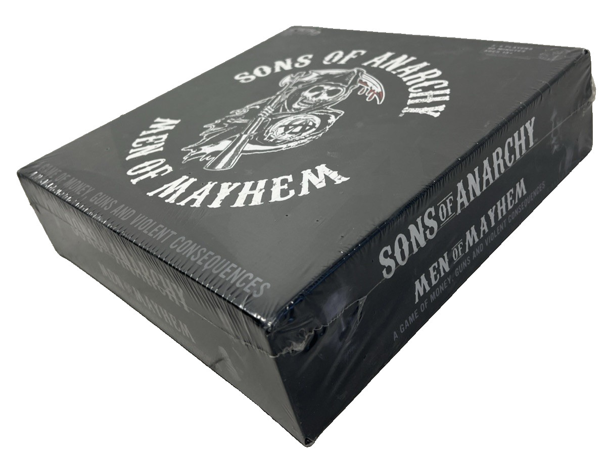 Sons of Anarchy Men of Mayhem Board Game by Gale Force Nine NEW Factory Sealed