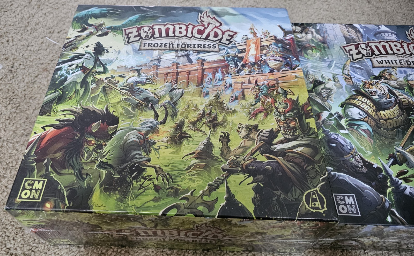 NEW Zombicide White Death Frozen Fortress Pledge Kickstarter Exclusive SEALED