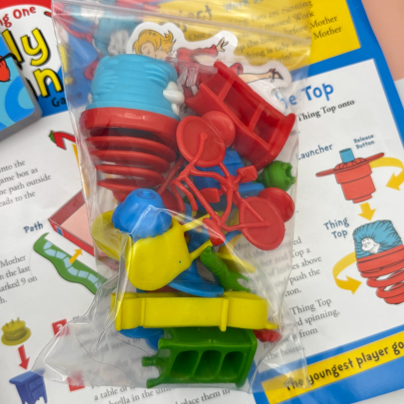 Dr. Seuss Whirly Fun Game COMPLETE Wonder Forge 2016 Kids Family Cat in the Hat