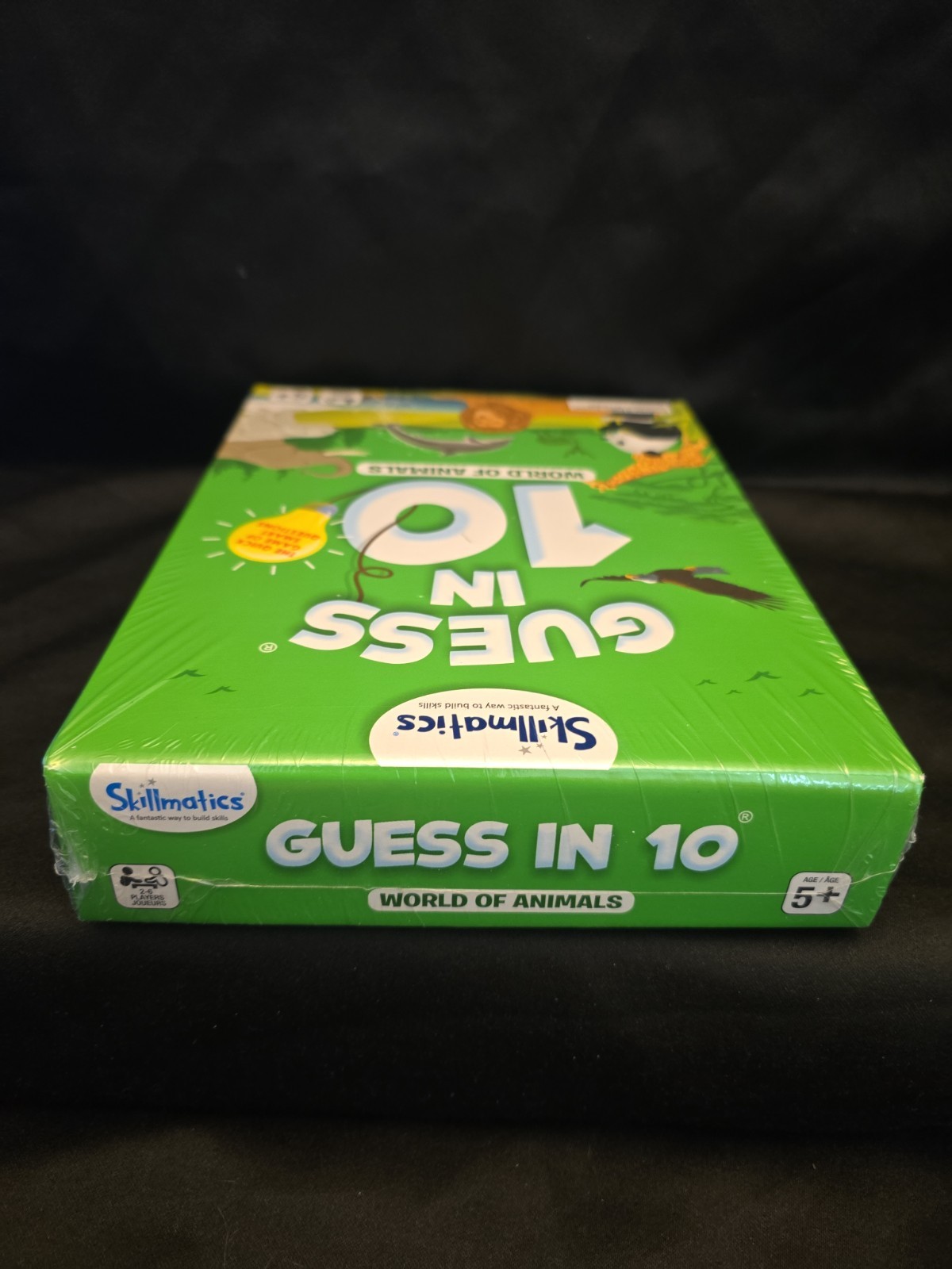 Skillmatics Guess in 10 Board Game – World of Animals – Educational Gift Ages 6+
