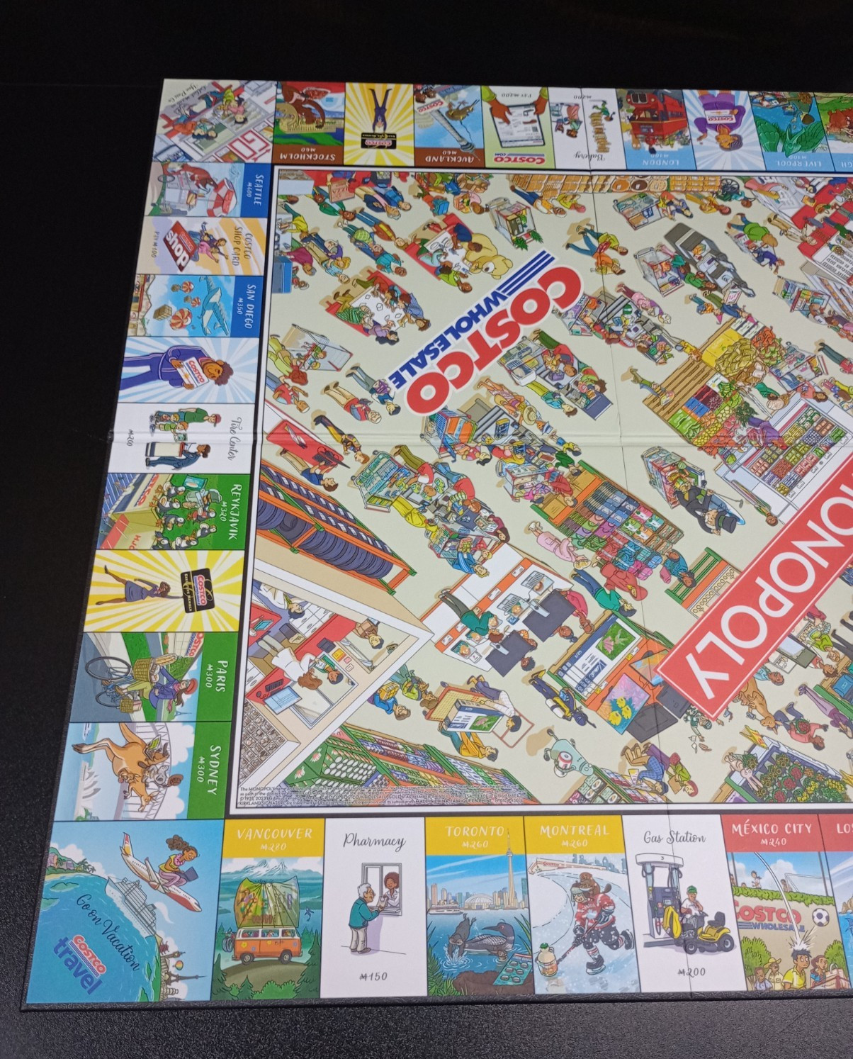 Monopoly Costco Wholesale COMPLETE WS Game Company 2023 Shopping Members