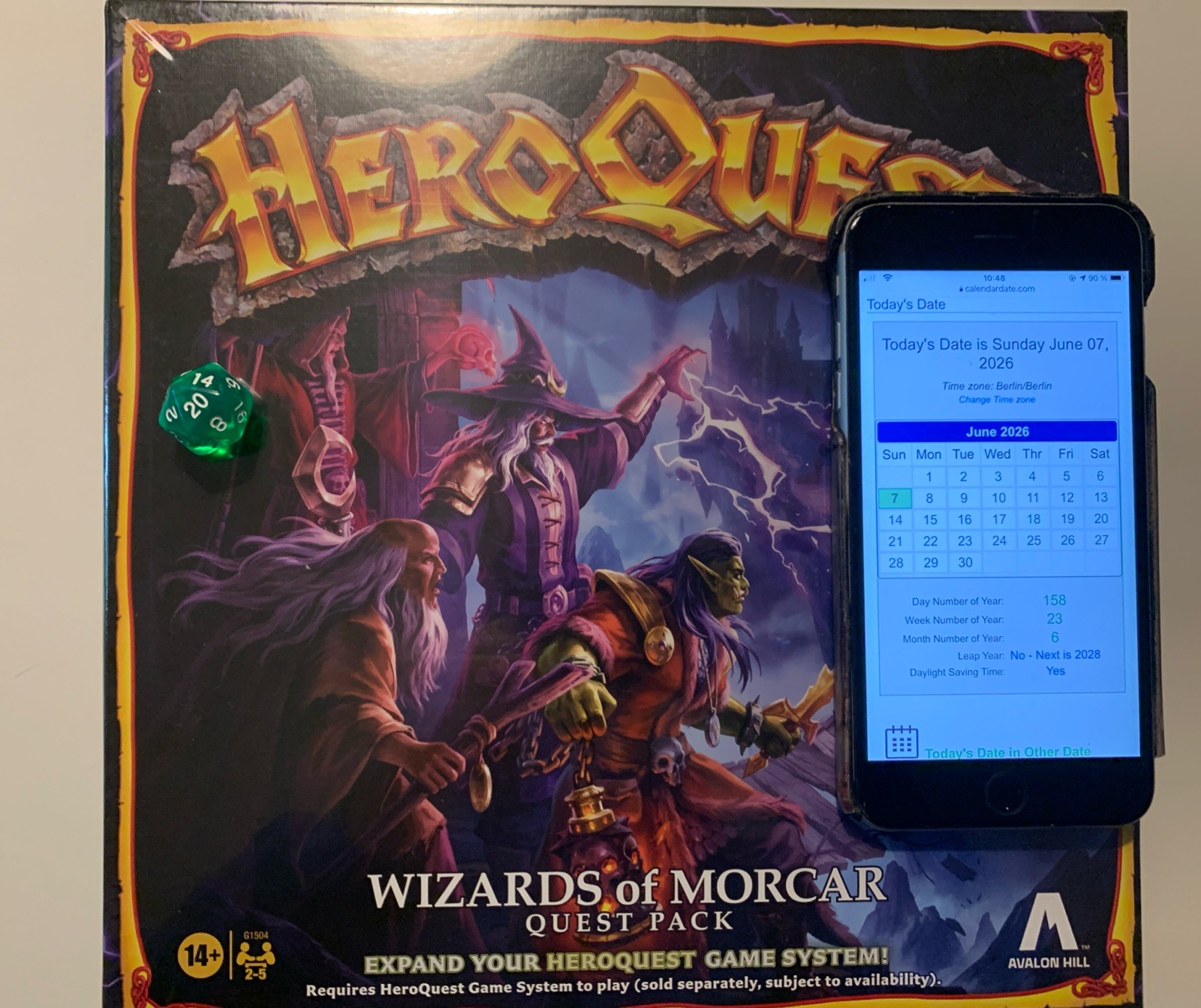 🔰 HeroQuest | Wizards of Morcar | Factory Sealed! English Version! Well Packed