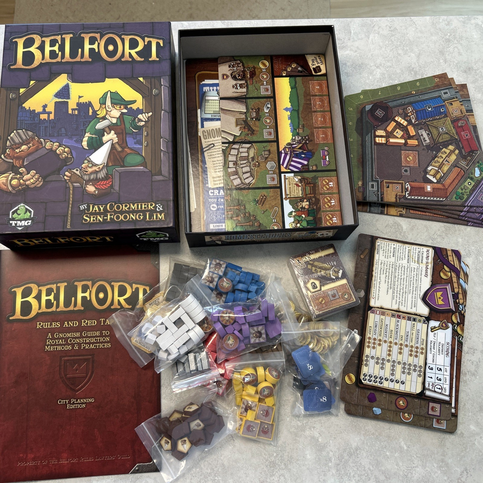 BELFORT TASTY MINSTREL GAMES TMG 1st Edition Out Of Print!!!