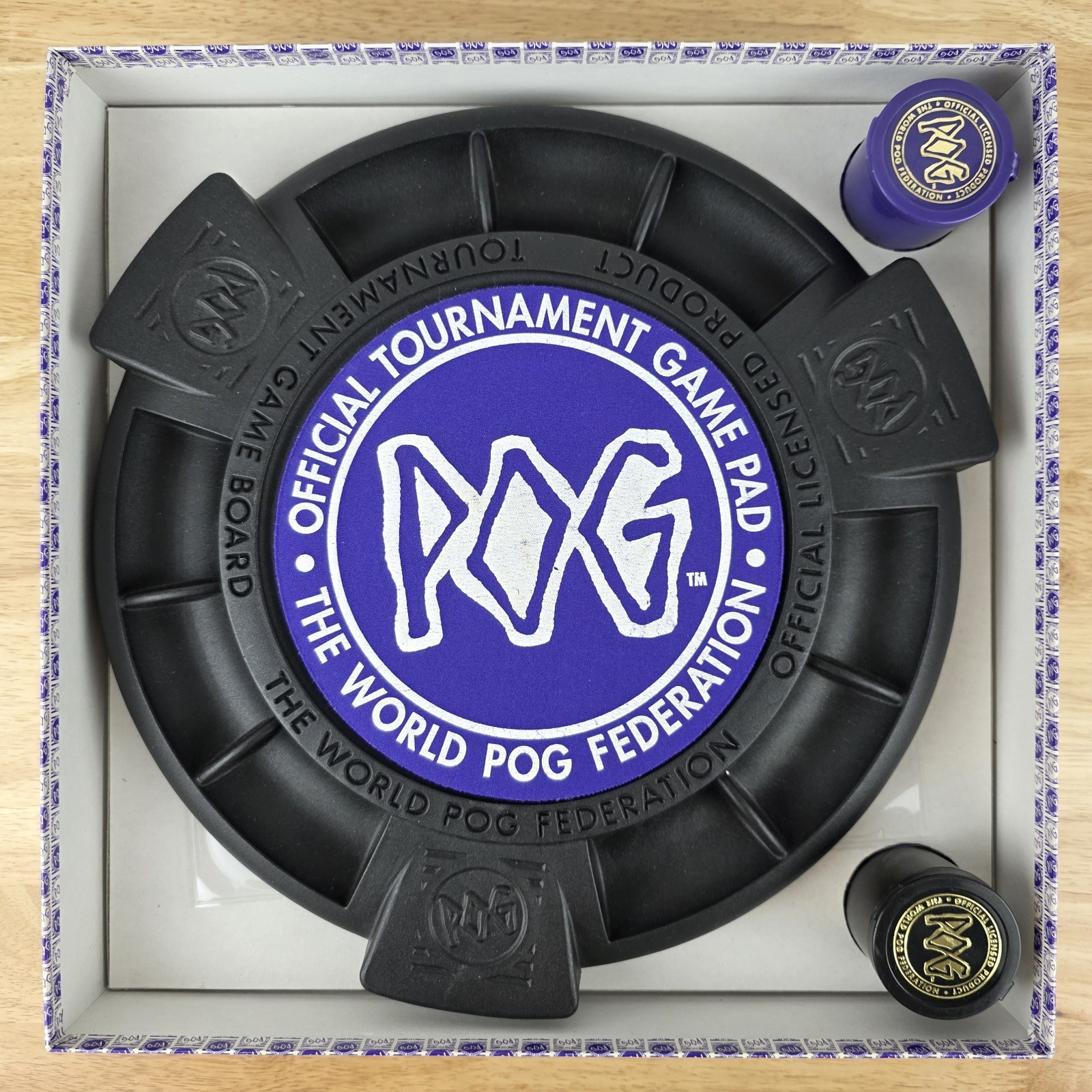 Vintage POG the Game World POG Federation Milton Bradley 1994