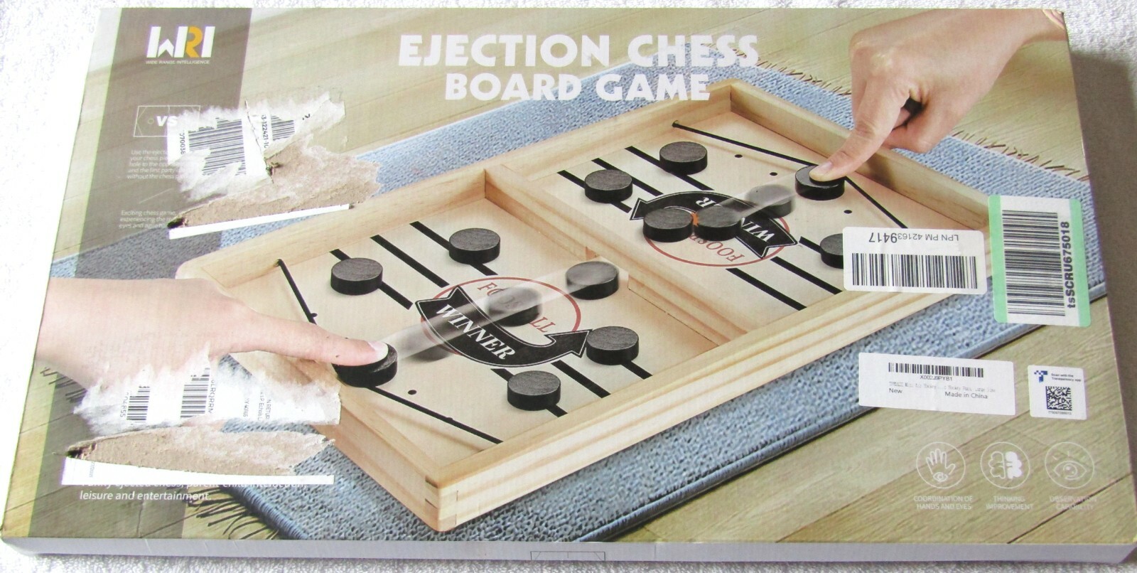 Ejection Toy Chess Game. Hand eye coordination. Force control.