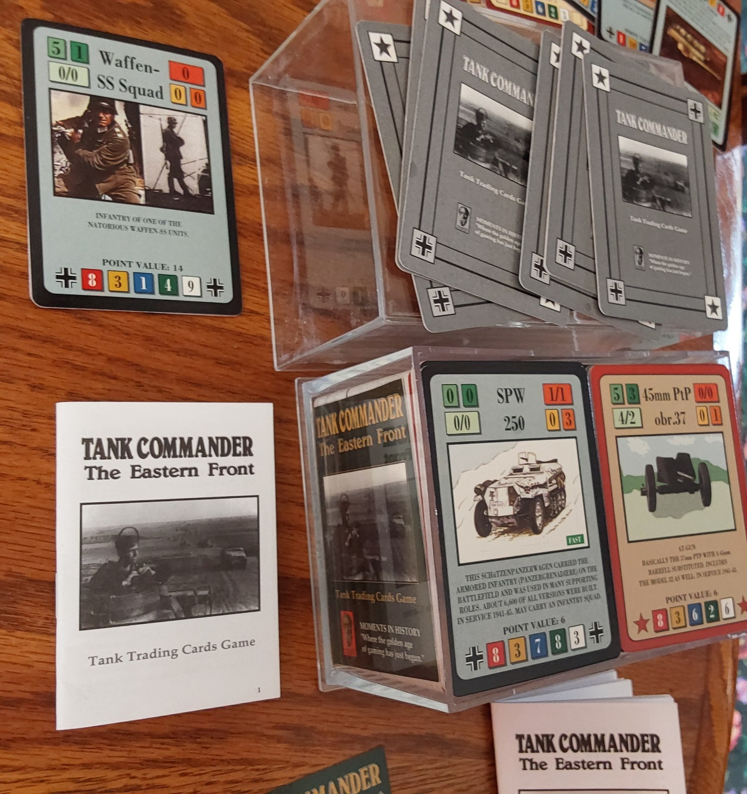 Moments In History Tank Commander: Eastern Front TCG Lot – TANKS/WW II Card Game