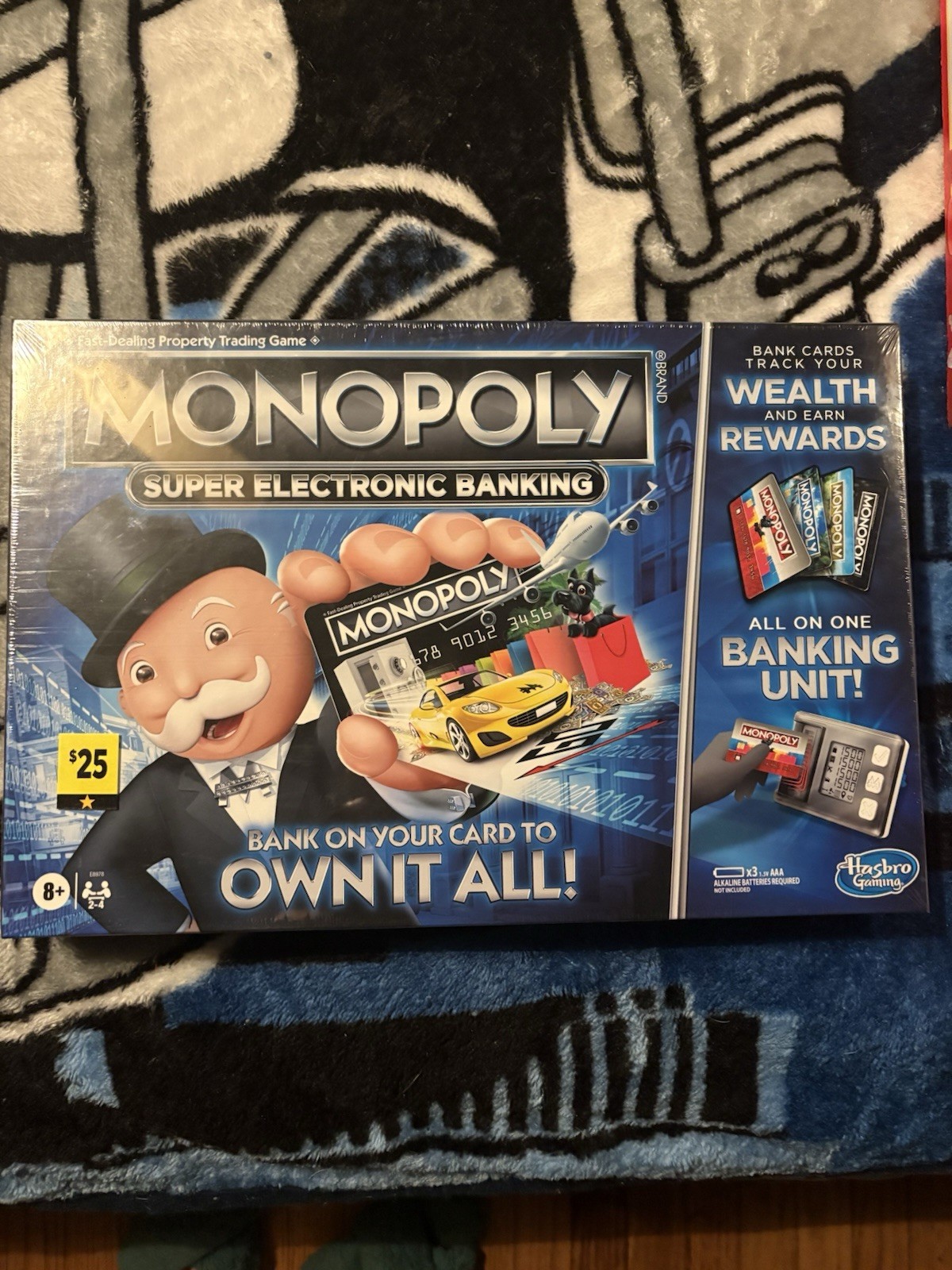 Hasbro Gaming Monopoly Super Electronic Banking Board Game w/ Unit 3 available