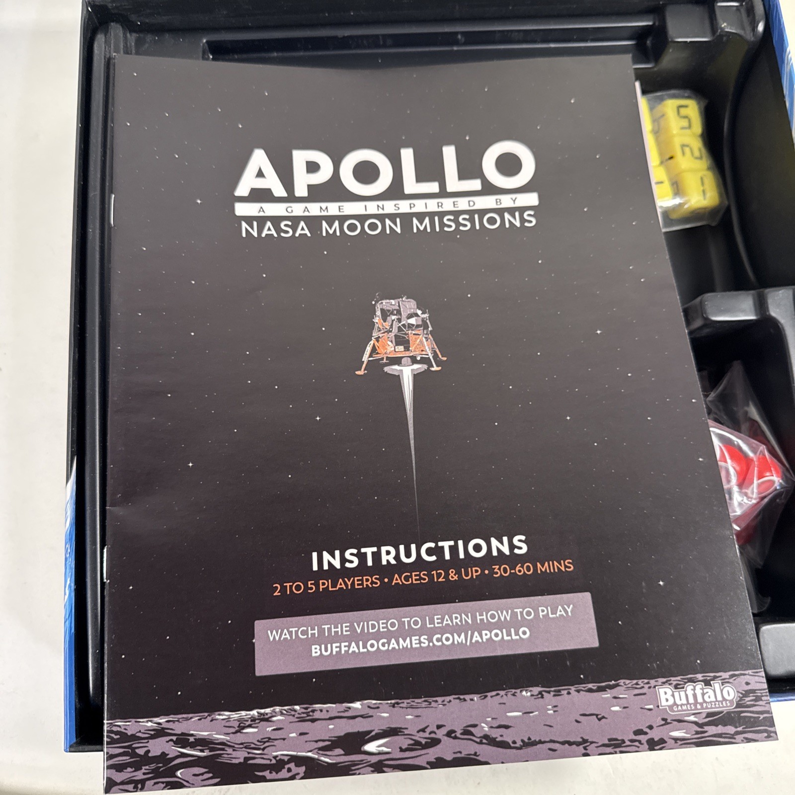 Apollo A Game Inspired By NASA Moon Missions – Buffalo Games