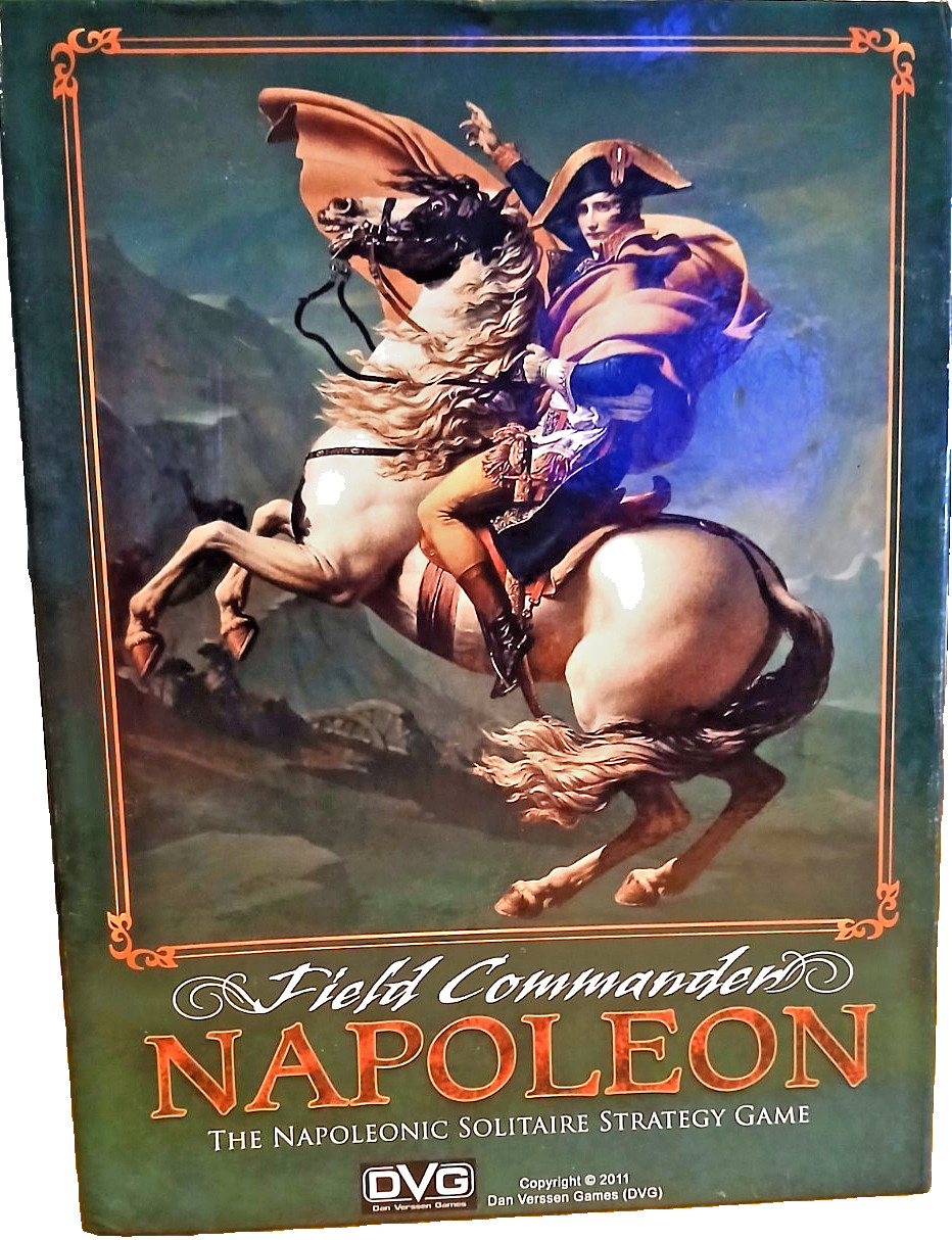 DVG Field Commander Napoleon Strategy War Board Game 2011 Open never played
