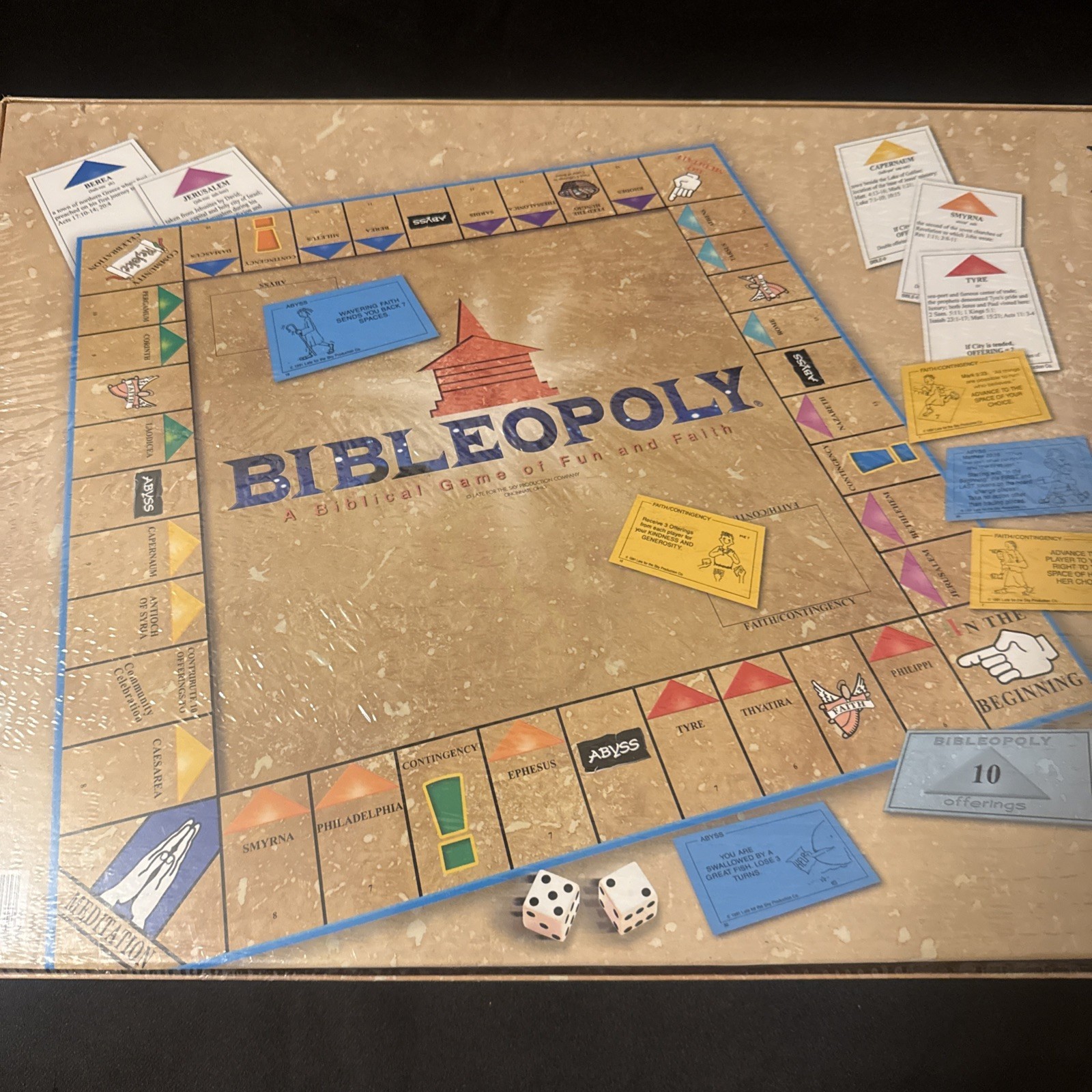 BibleOpoly Game – Biblical Family Faith Fun – New Sealed Box- Fast Shipping
