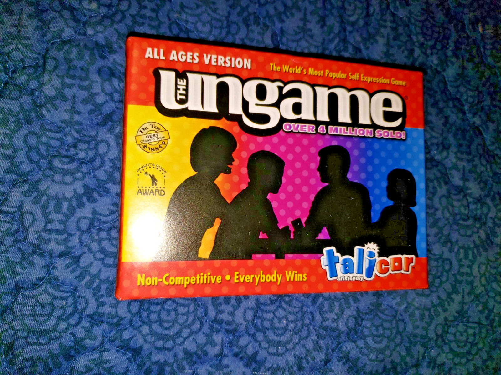NEW Talicar “The Ungame” Families Version Card Game All Ages version