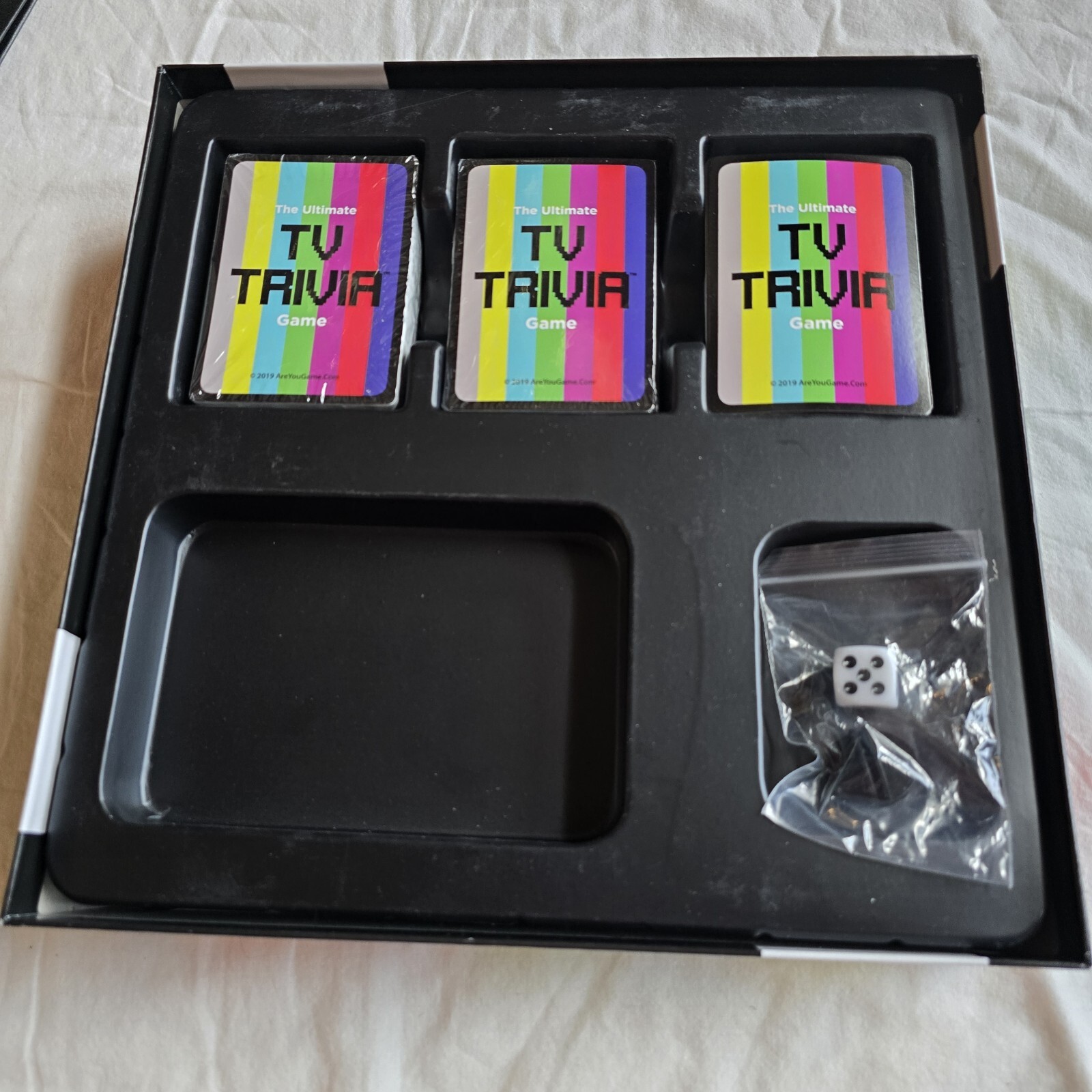 Ultimate TV Trivia Game Ages 12+ | 2-6 Players Few Cards Missing 2 Packs Sealed