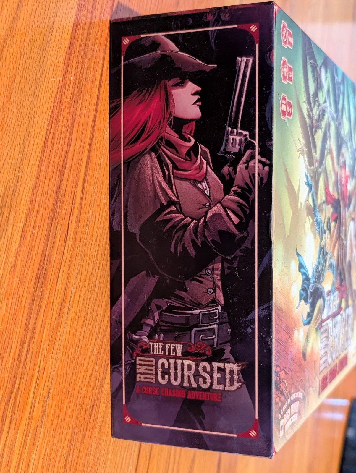 The Few And The Cursed Board Game by Rock Manor Games Based on the Comic Book