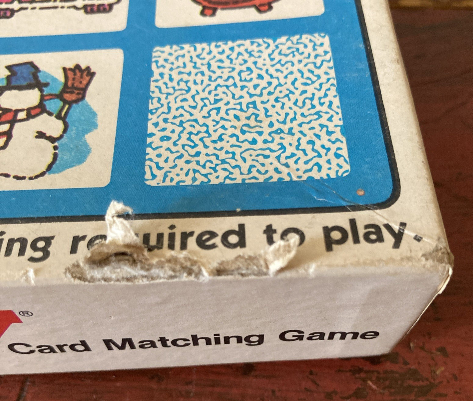 Vintage 1980 Memory Matching Card Game FRONTS And BACKS Complete All 72 Cards