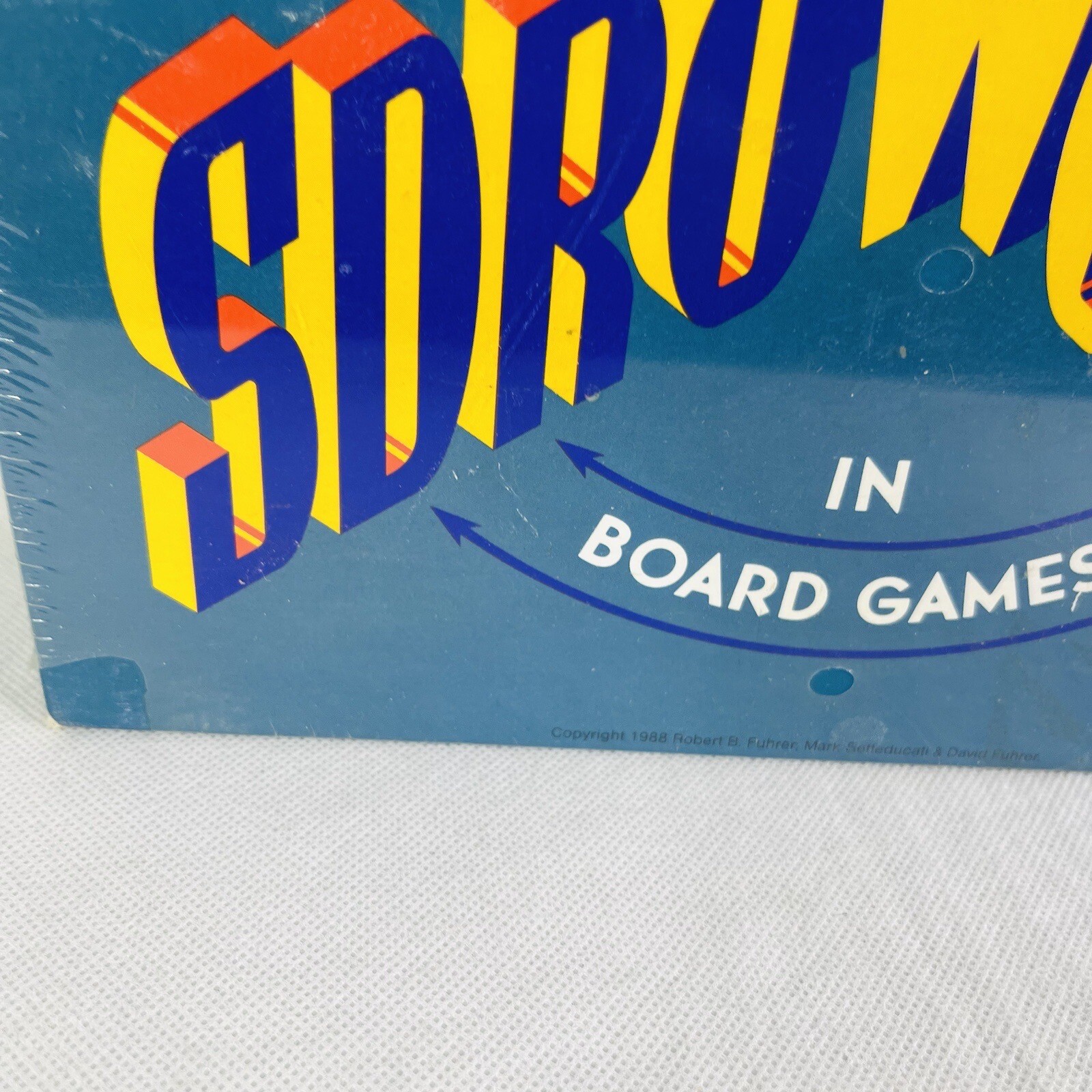 Random House “Backwords” Board Game New Sealed 3-8 Players Reverse English