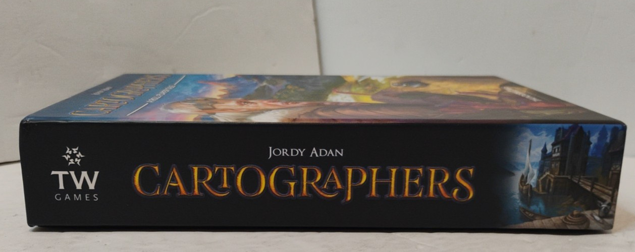 2019 Cartographers Jordy Adan A Roll Player Tale Board Game COMPLETE