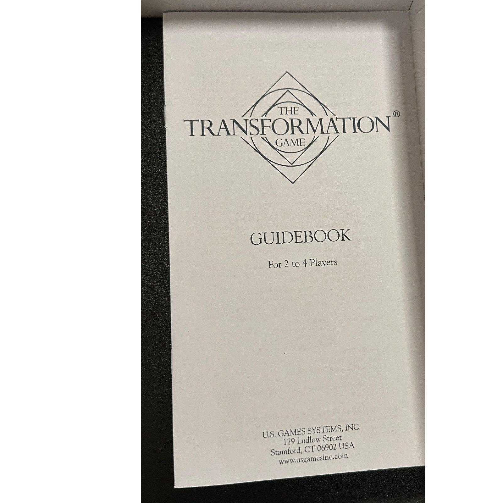 1989 The Transformation Game 2nd Edition Self Discovery Personal Growth Spirit