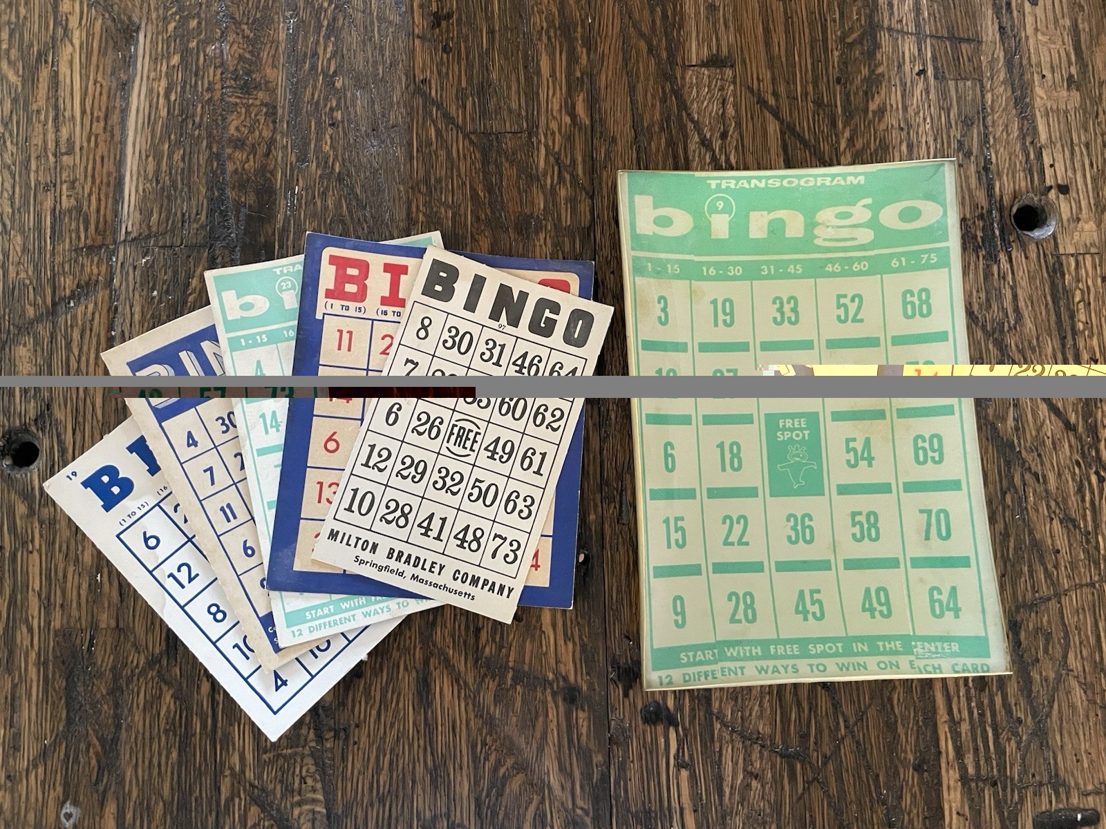 Vintage Bingo Cards + Bingo Trinket Tray