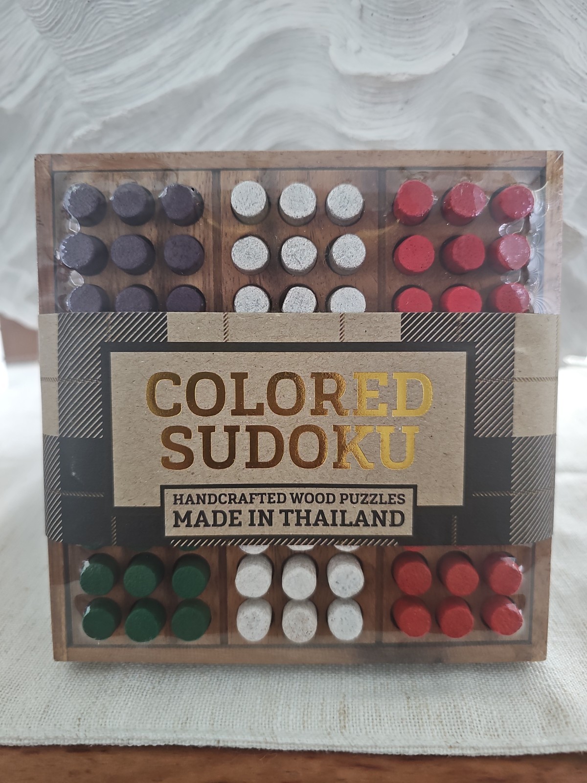 ColorKu The Color Sudoku Puzzle Solid Wood, Cards & Solutions – 100% Complete!