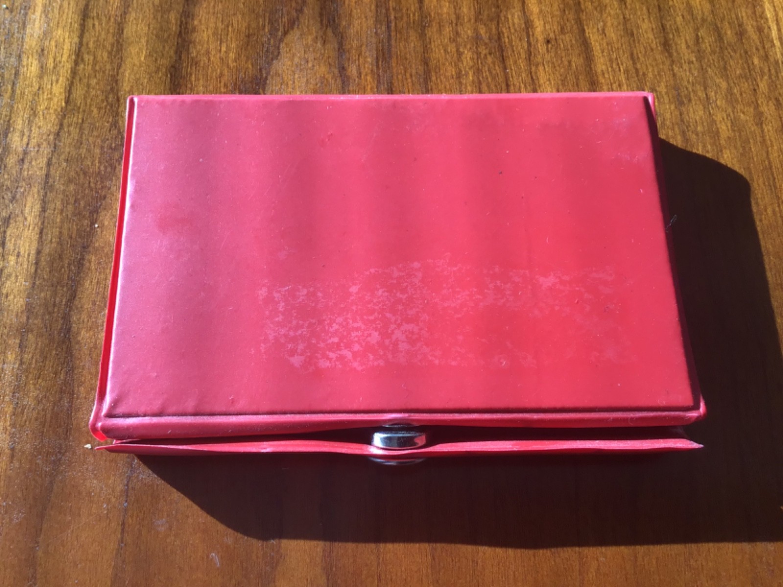 Vintage Double 6 Dominoes Travel Size New With Red Case