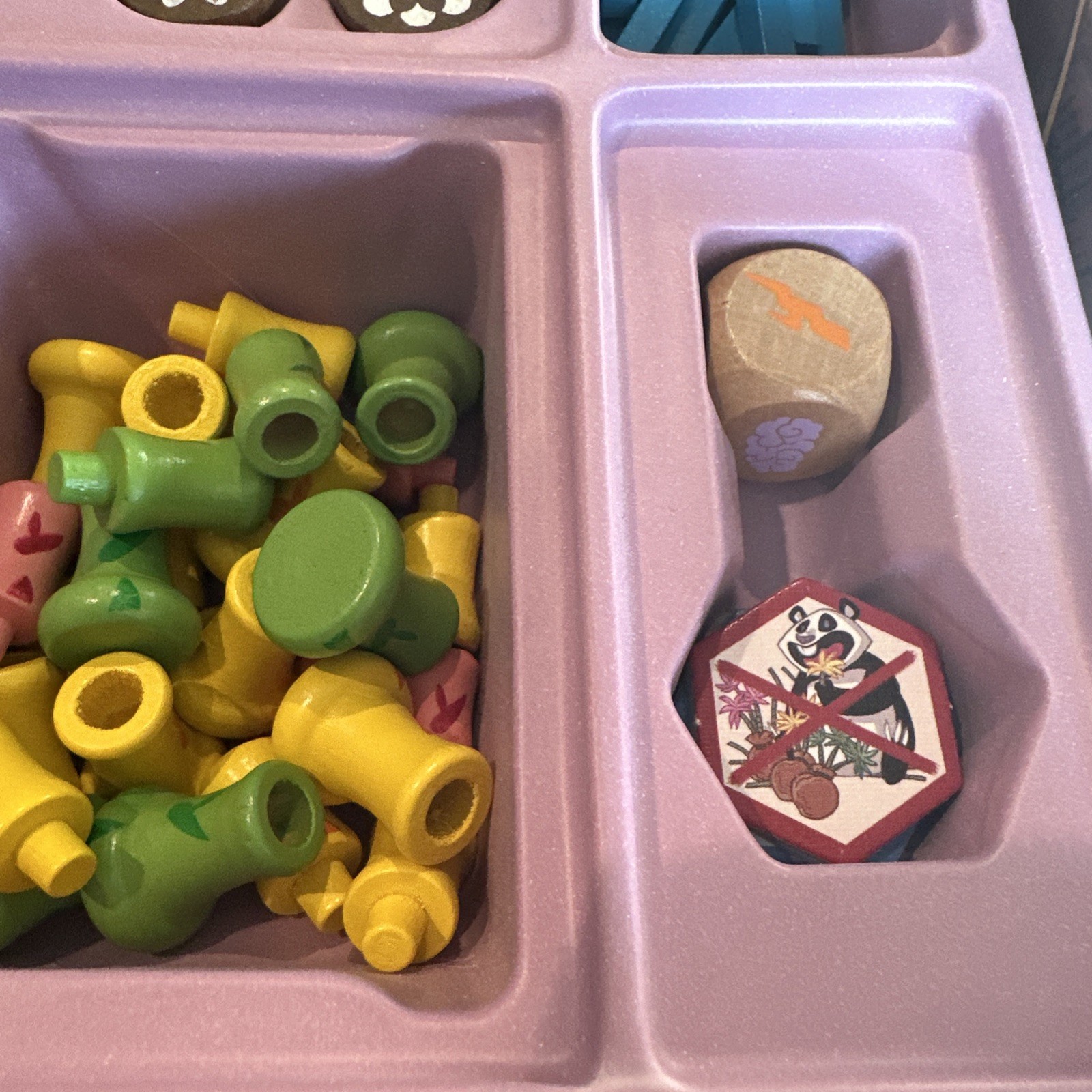 TAKENOKO Board Game Matagot Japan Panda Complete Family Game Pre-owned