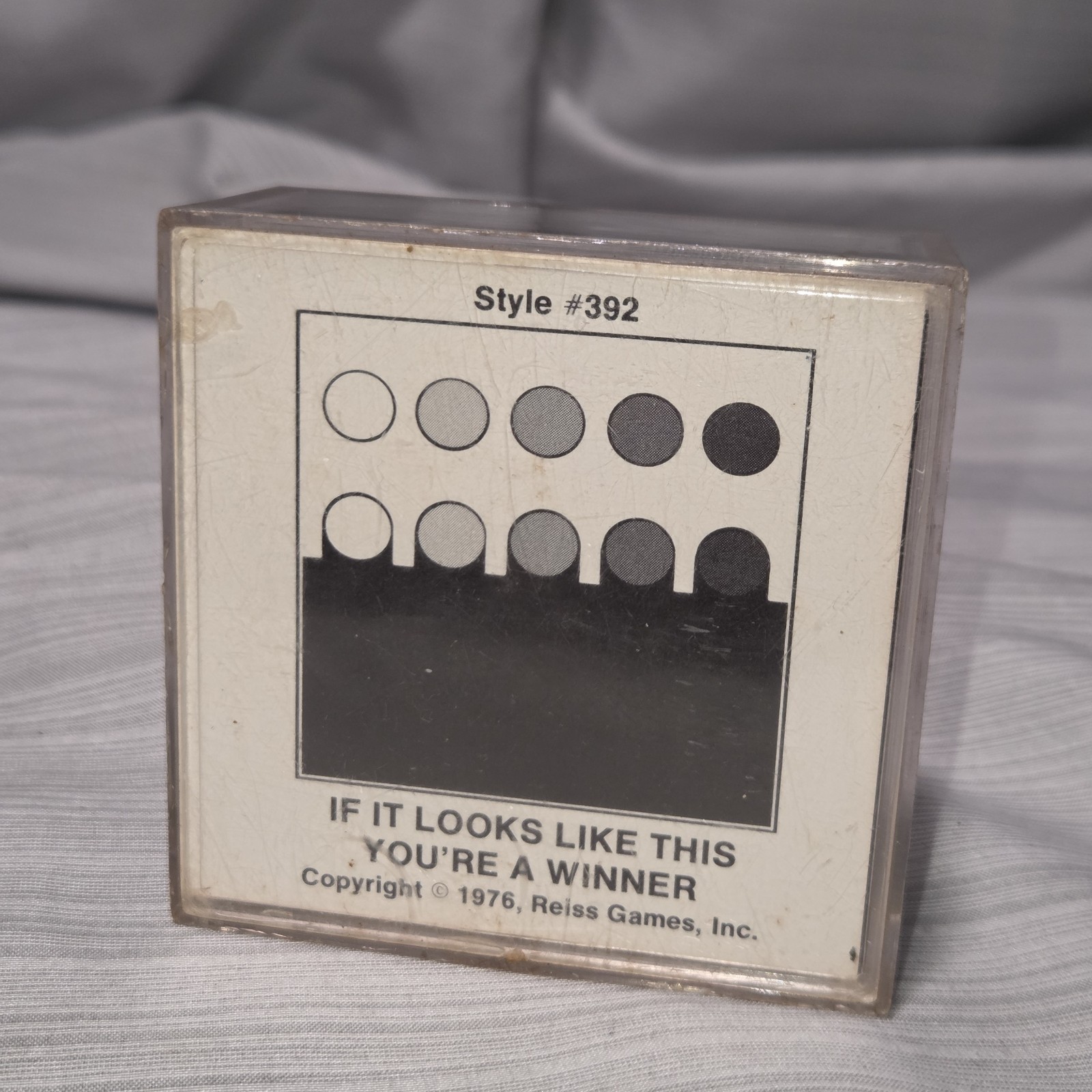 Vintage Reiss Games 1976 | Style #392 | Puzzle Game | Toy