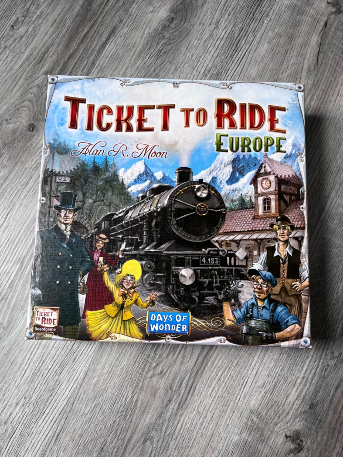 Days of Wonder Ticket to Ride Europe Board Game complete