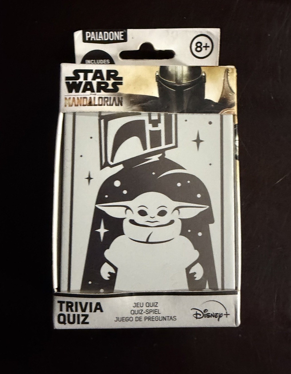 Disney Star Wars The Mandalorian 100 Question Quiz Card Game Baby Yoda Grogu NEW