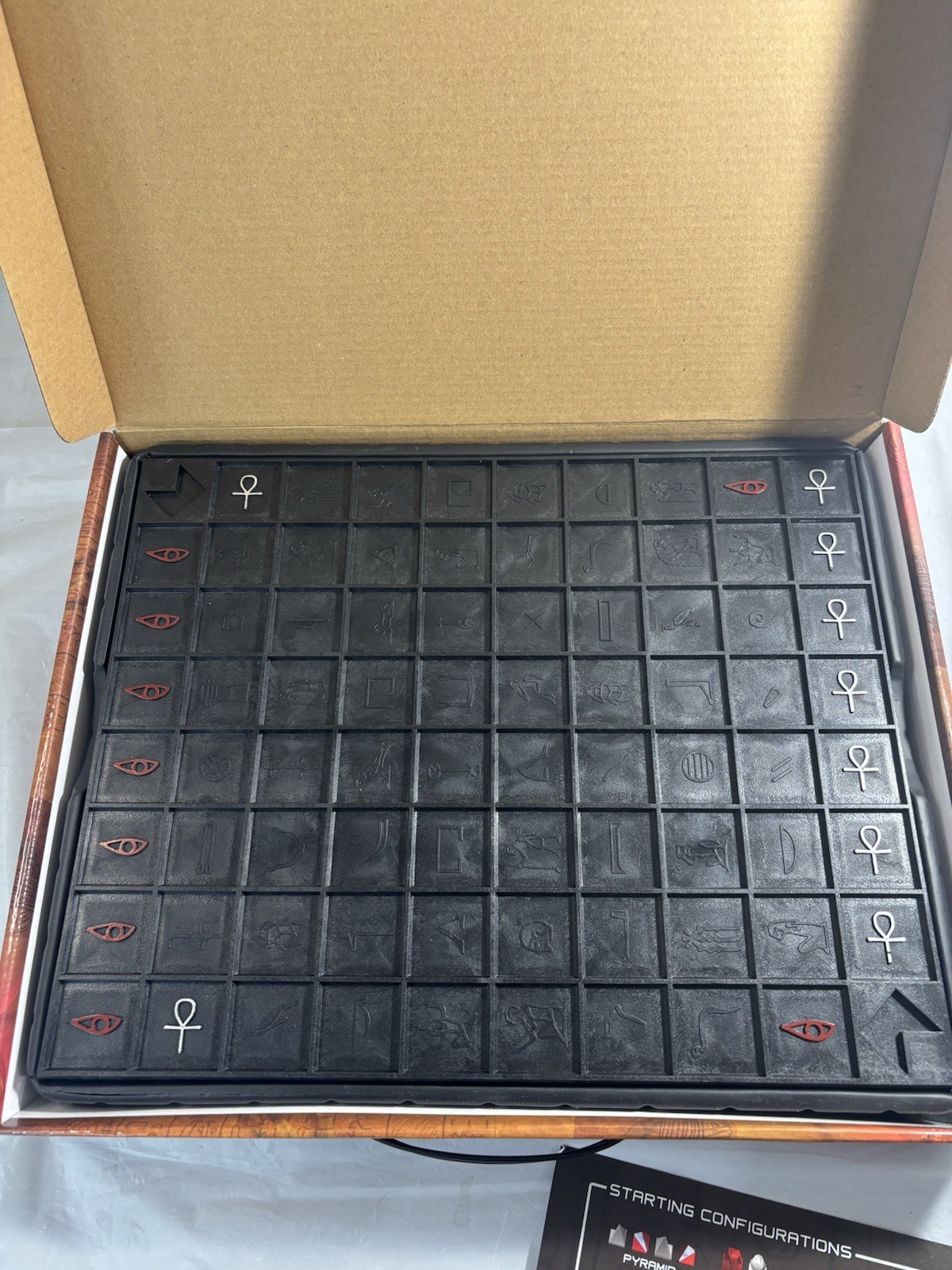 Laser Khet 2.0 Board Game Strategy Mensa ~ Complete & Tested Working