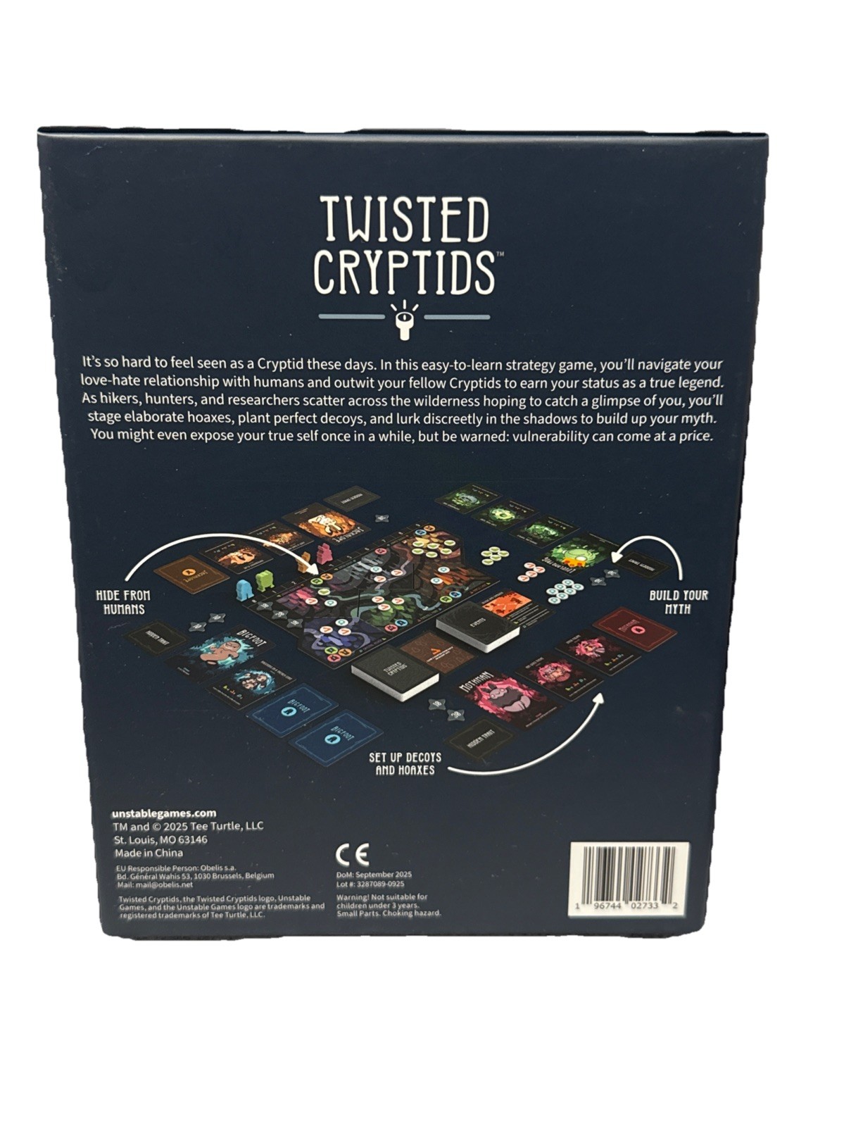 Twisted Cryptids Board Game – New