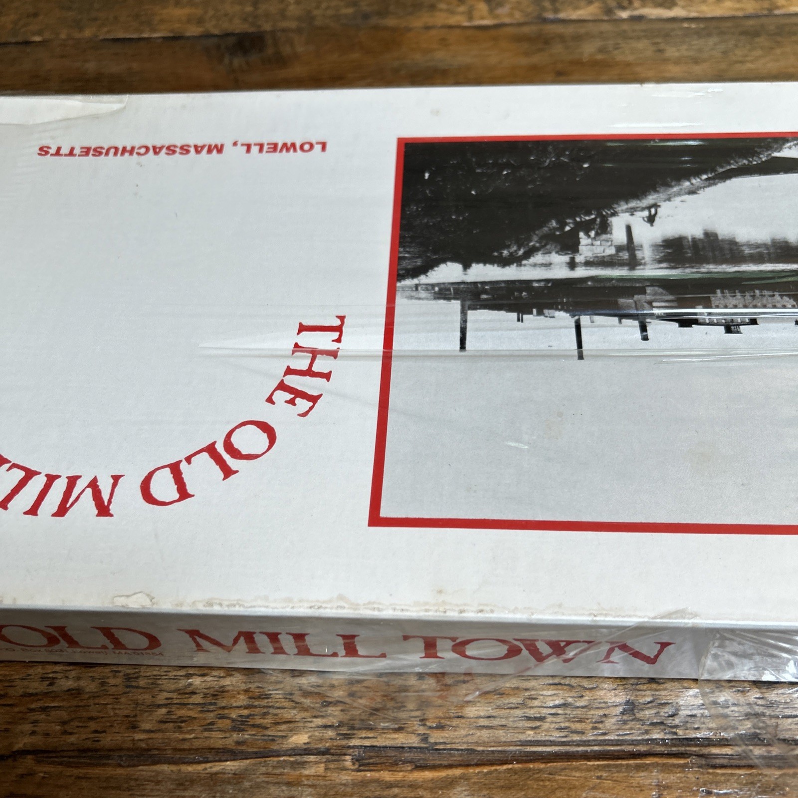 NEW SEALED! RARE! Vintage 1981 The Old Mill Town Board Game Lowell Massachusetts
