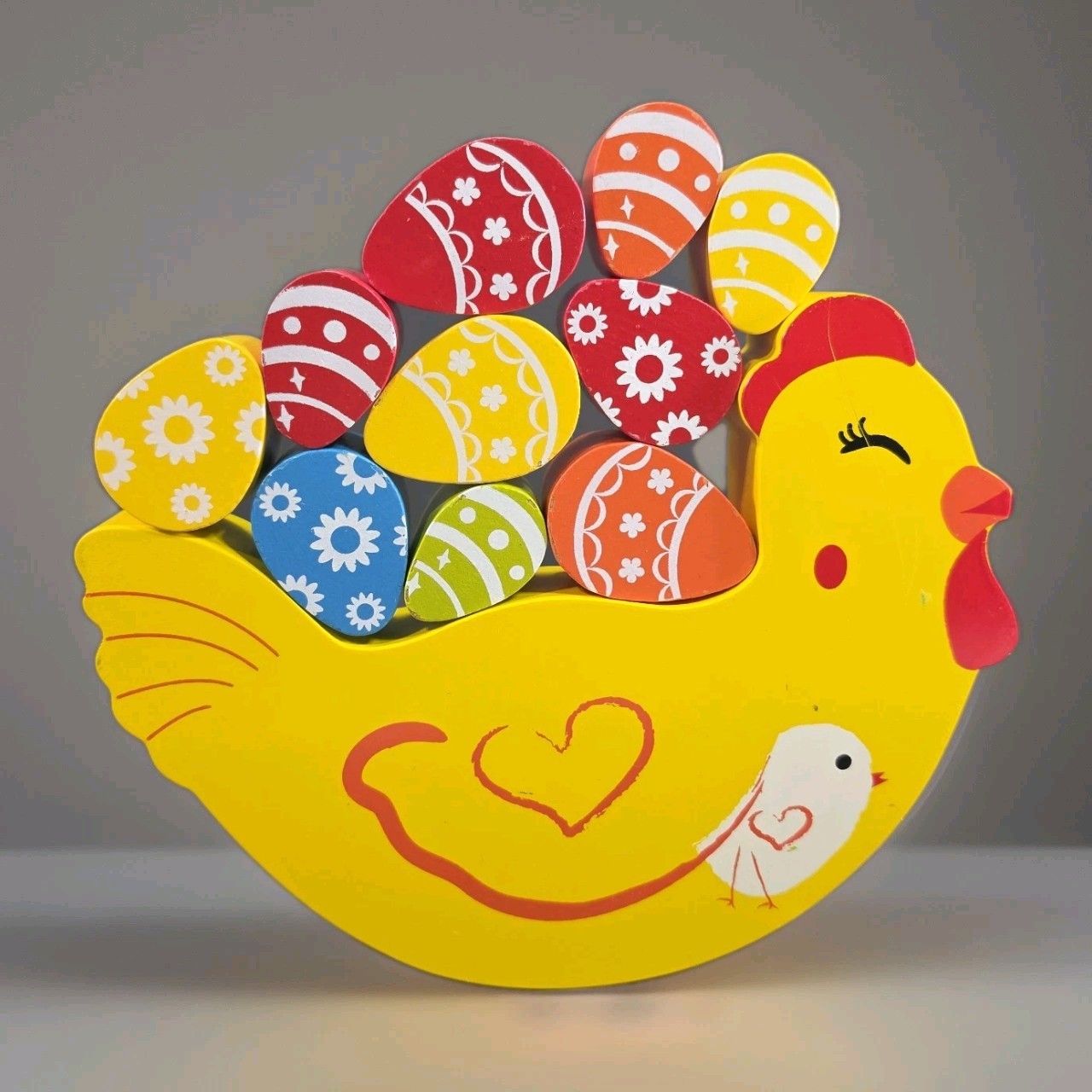 Balancing Hen Game Hearth Song Family Strategy Wood 2014