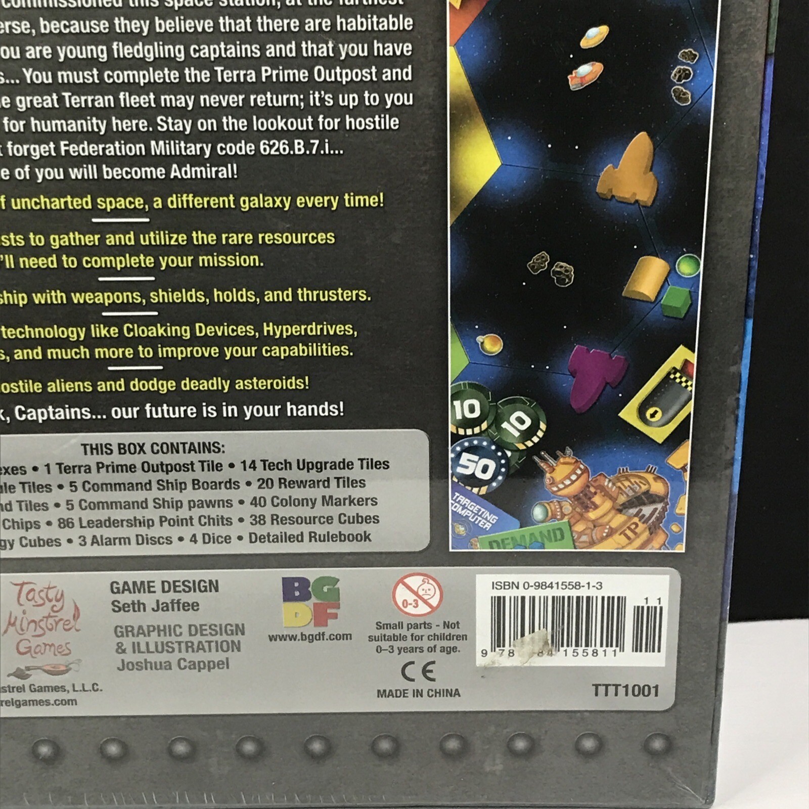 2009 Tasty Minstrel Games Terra Prime By Seth Jaffee Sealed New