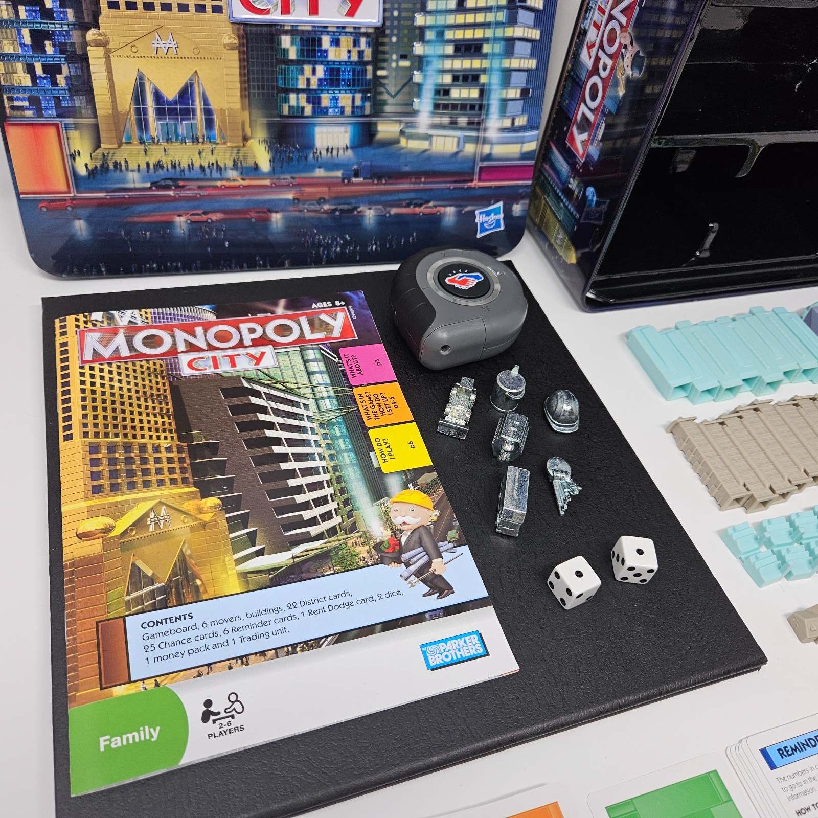 Monopoly City Metal Tin Box Edition Board Game (AS-IS)