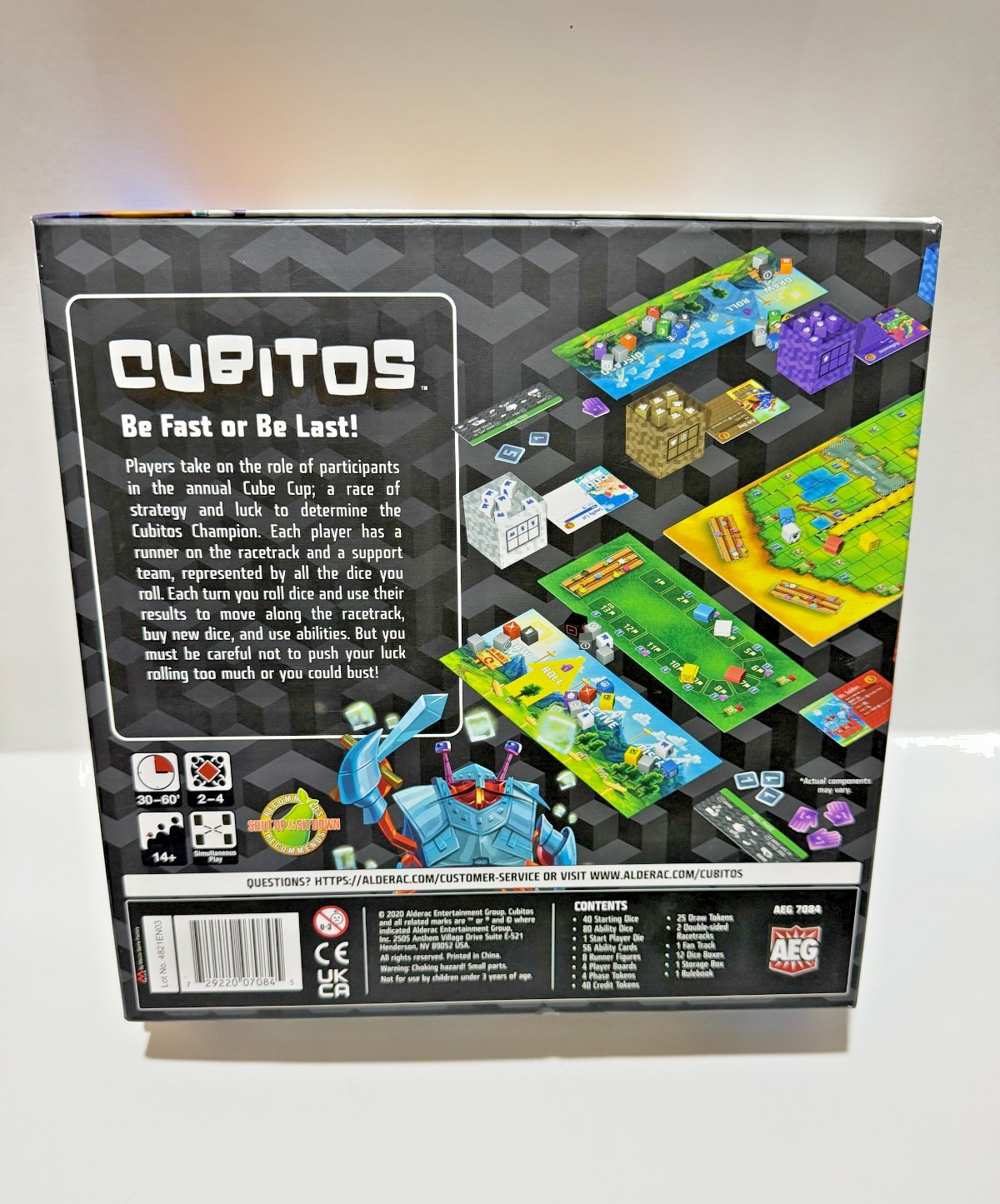 Cubitos Board Game – Alderac Entertainment Group AEG John D Clair – 100% Complet