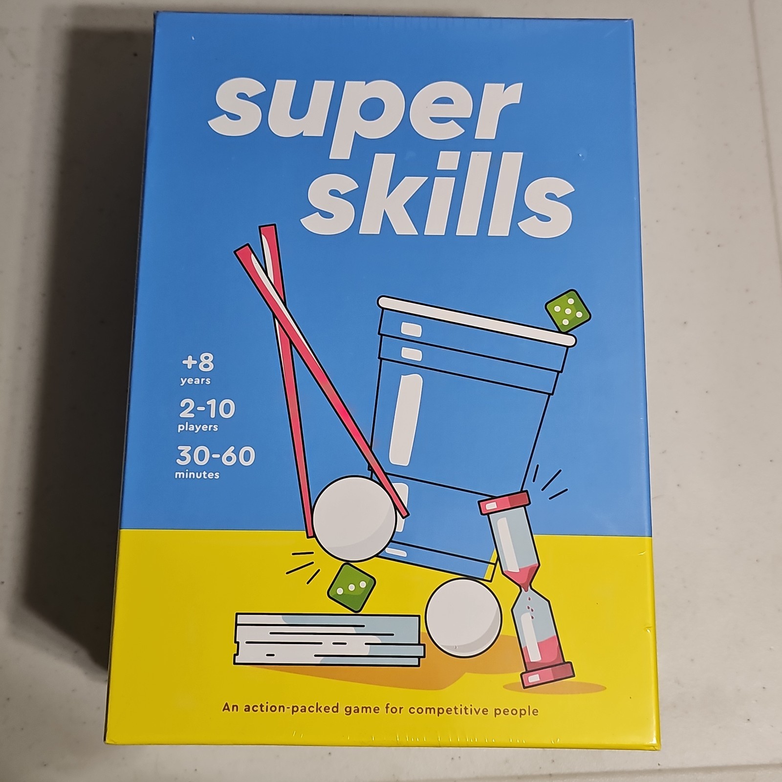 Super Skills – An Action-Packed Challenge Game For Competitive People New Sealed