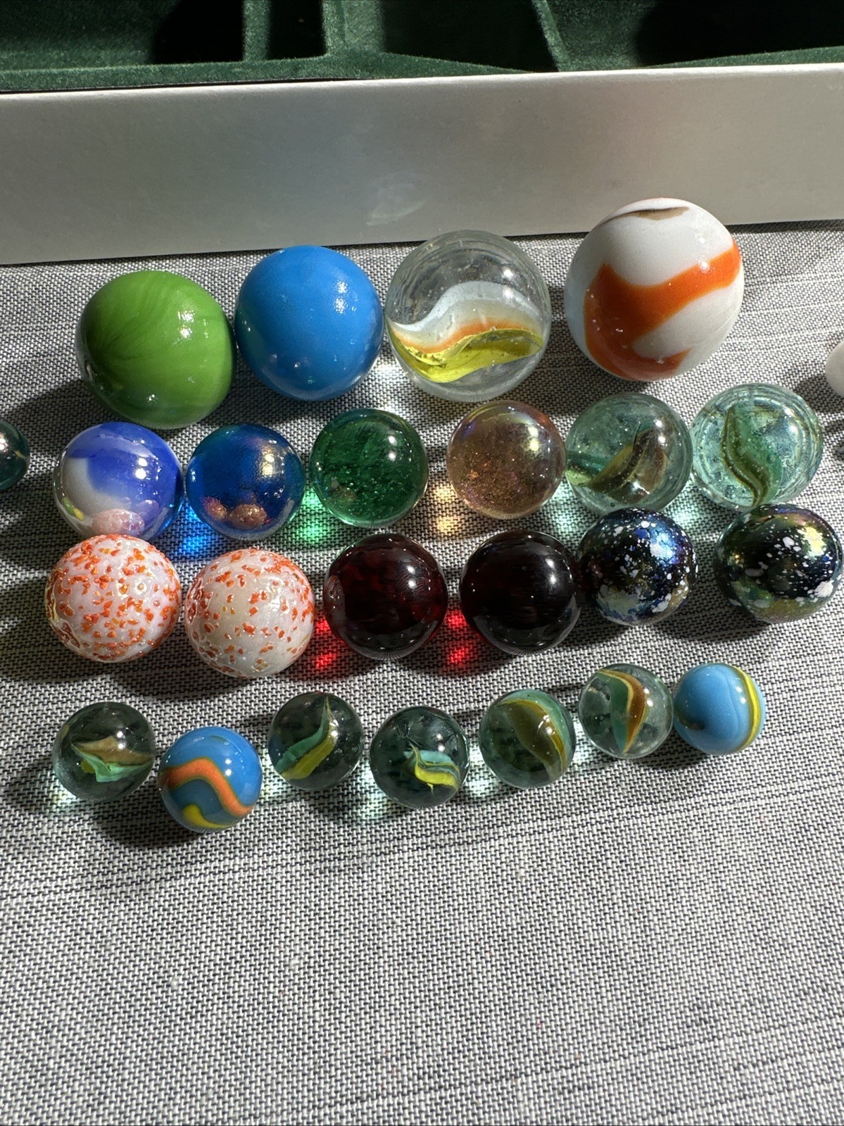 Vintage Marbles Original “Marble Book & Game Set” House of Marbles Opened