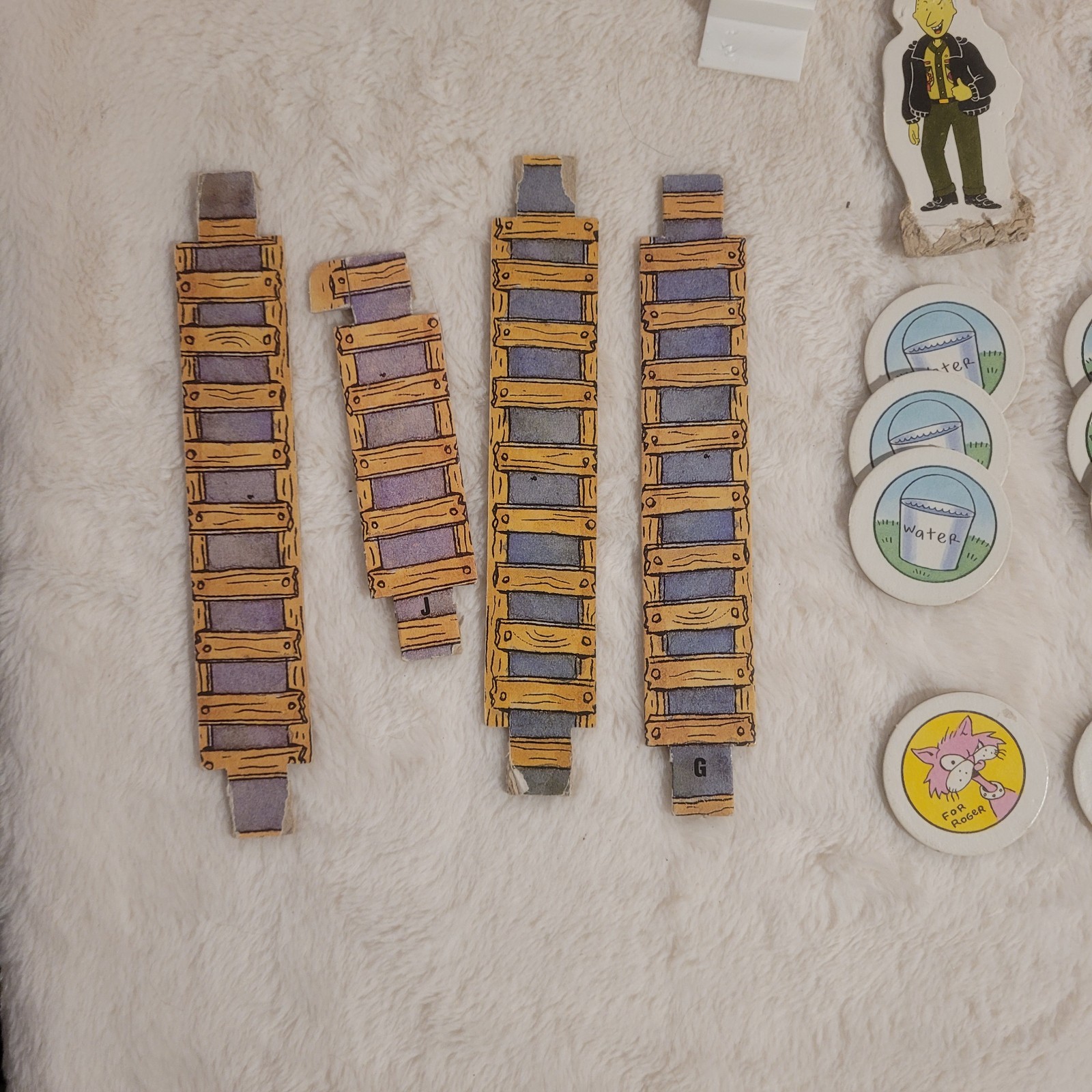 Doug – “The Bluffscouts’ Adventure” 3-D Boardgame by Parker Brothers For Parts