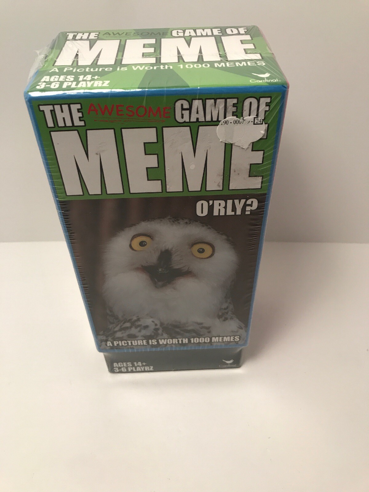 The Awesome Game of Meme Cards NEW Sealed Box Ages 14+ 3-6 Players