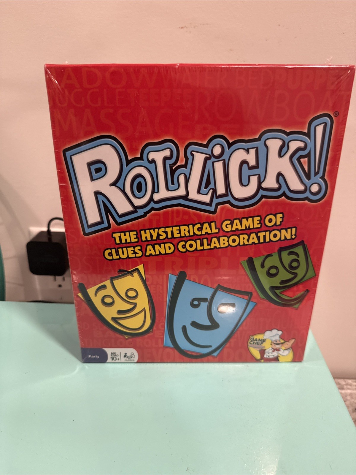 Rollick The Hysterical Team Charades Family Party Game 2018 by The Game Chef
