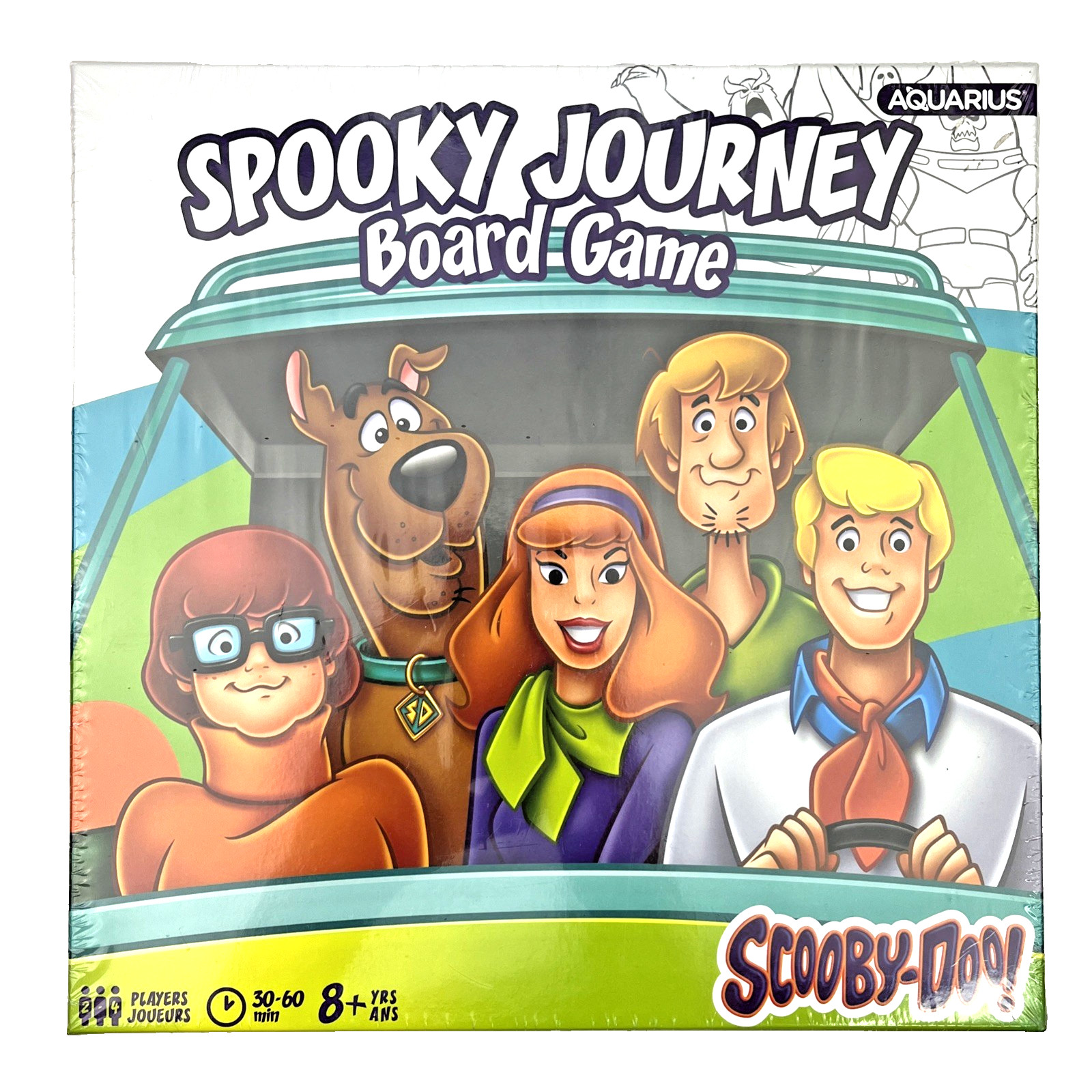 Scooby Doo! Spooky Journey Board Game 2022 Ages 8+ AQUARIUS – NEW in BOX Sealed