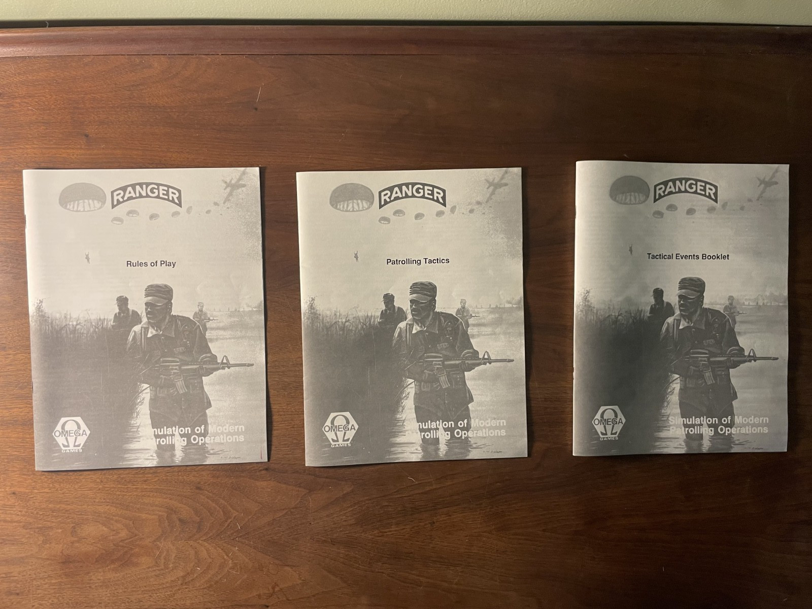 Omega Games “Ranger” Simulation Of Modern Patrolling Operations 1988 (2nd ed)