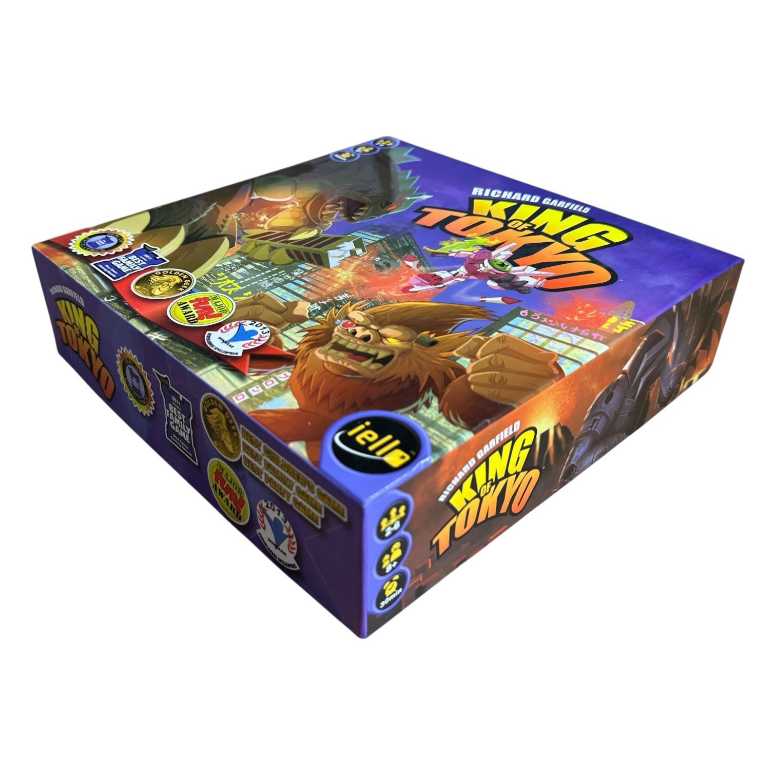 King of Tokyo Board Game Richard Garfield IELLO 100% Complete Clean