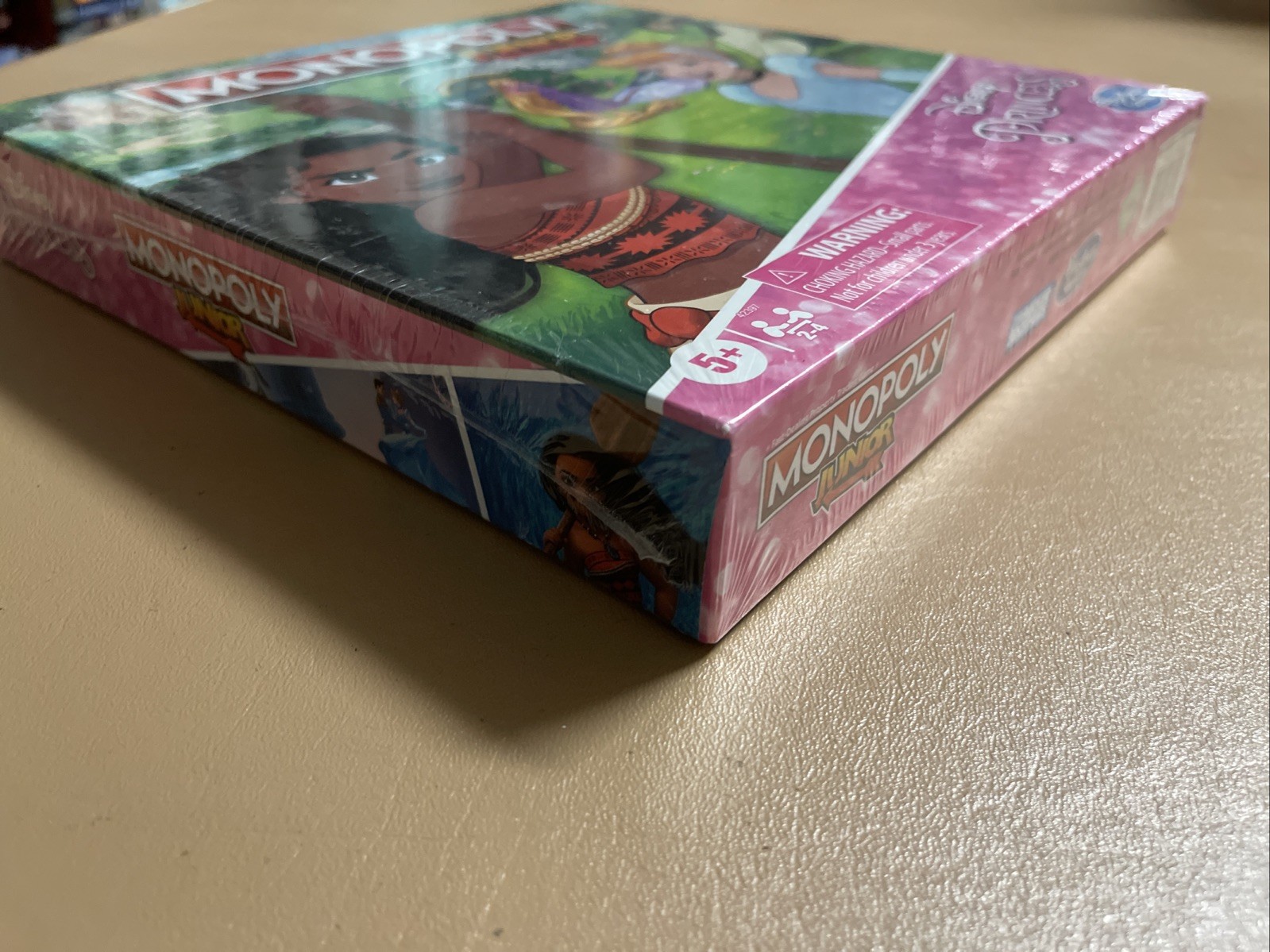 MONOPOLY Junior: Disney Princess Edition Board Game for Kids Ages 5 and Up *NEW!