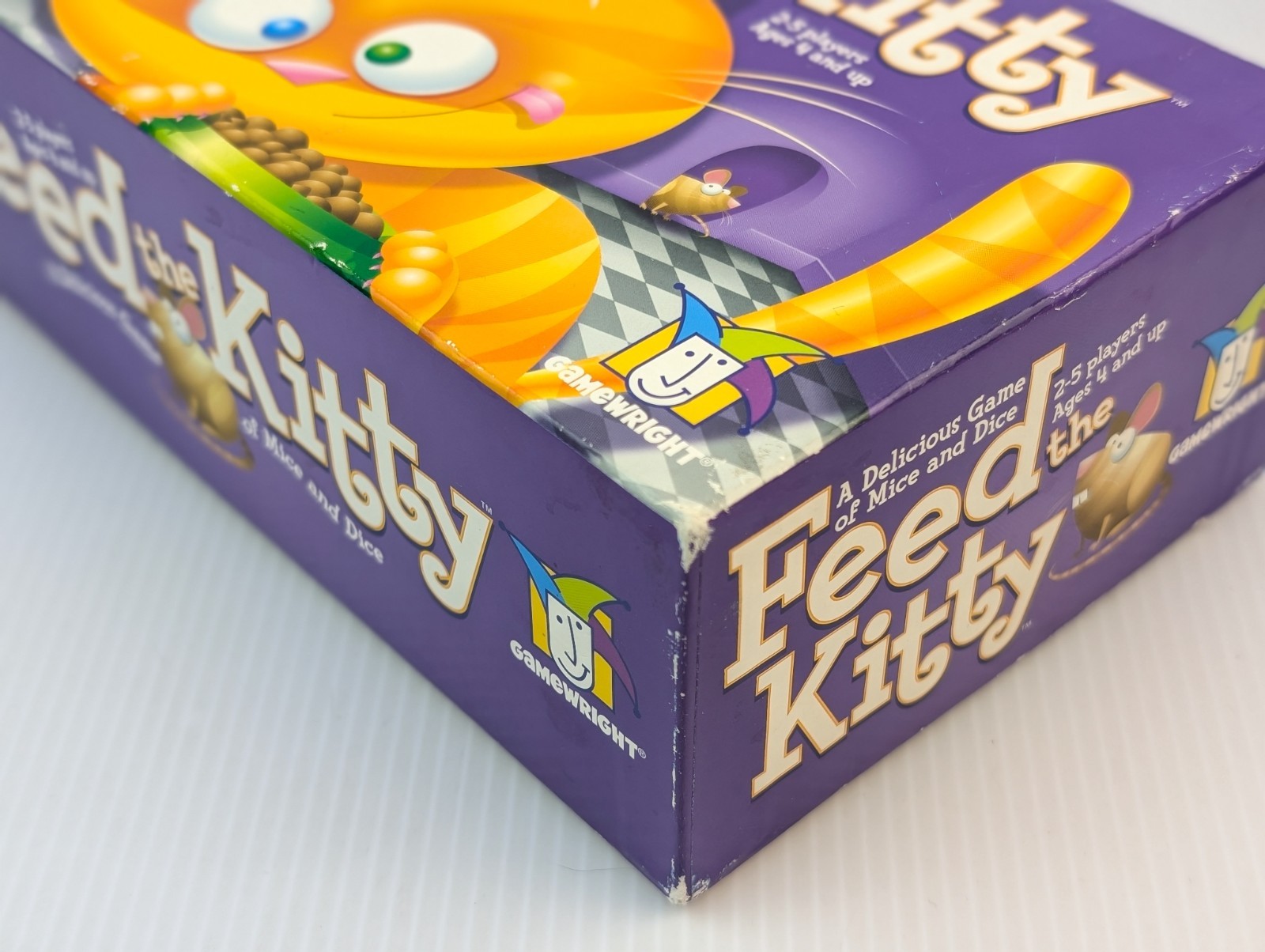 Feed the Kitty Game 100% COMPLETE Gamewright 2017 Children’s Kids Wooden